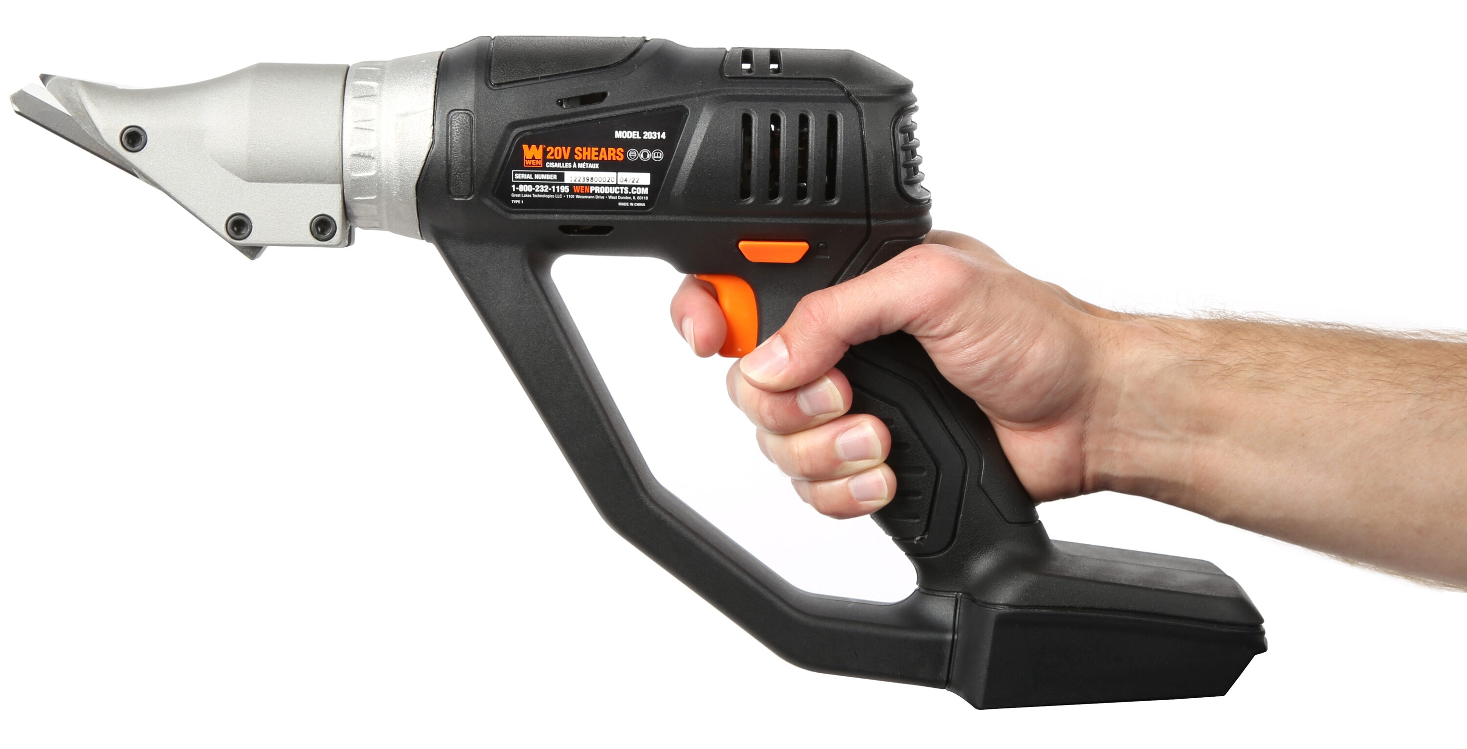 WEN 20314BT Cordless-Shears - View #6