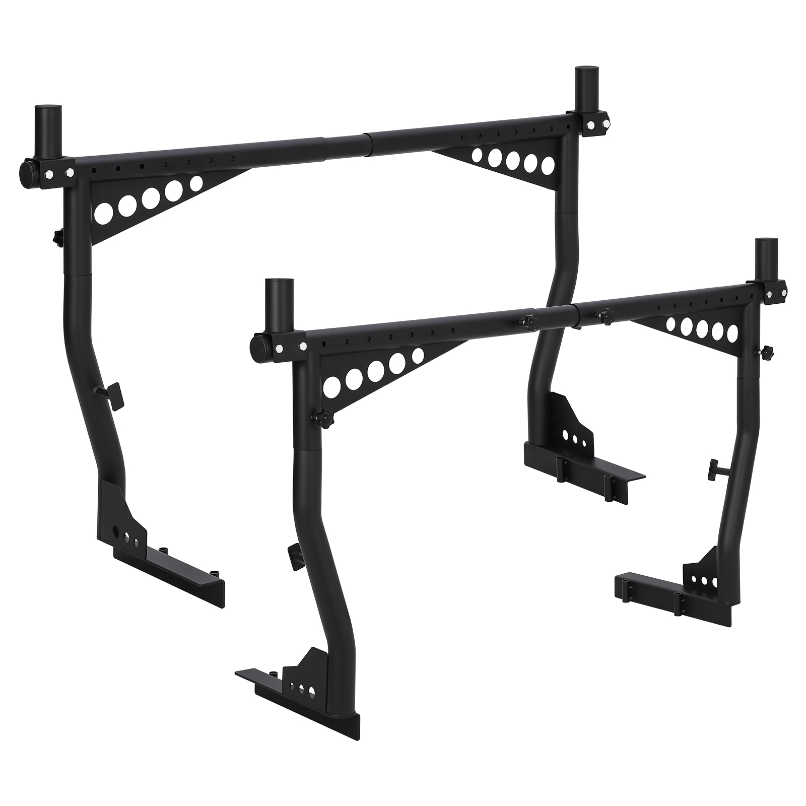 GarveeLife - Universal Adjustable Truck Ladder Rack 1000 Lbs Capacity Heavy Duty Steel Pickup Bed...