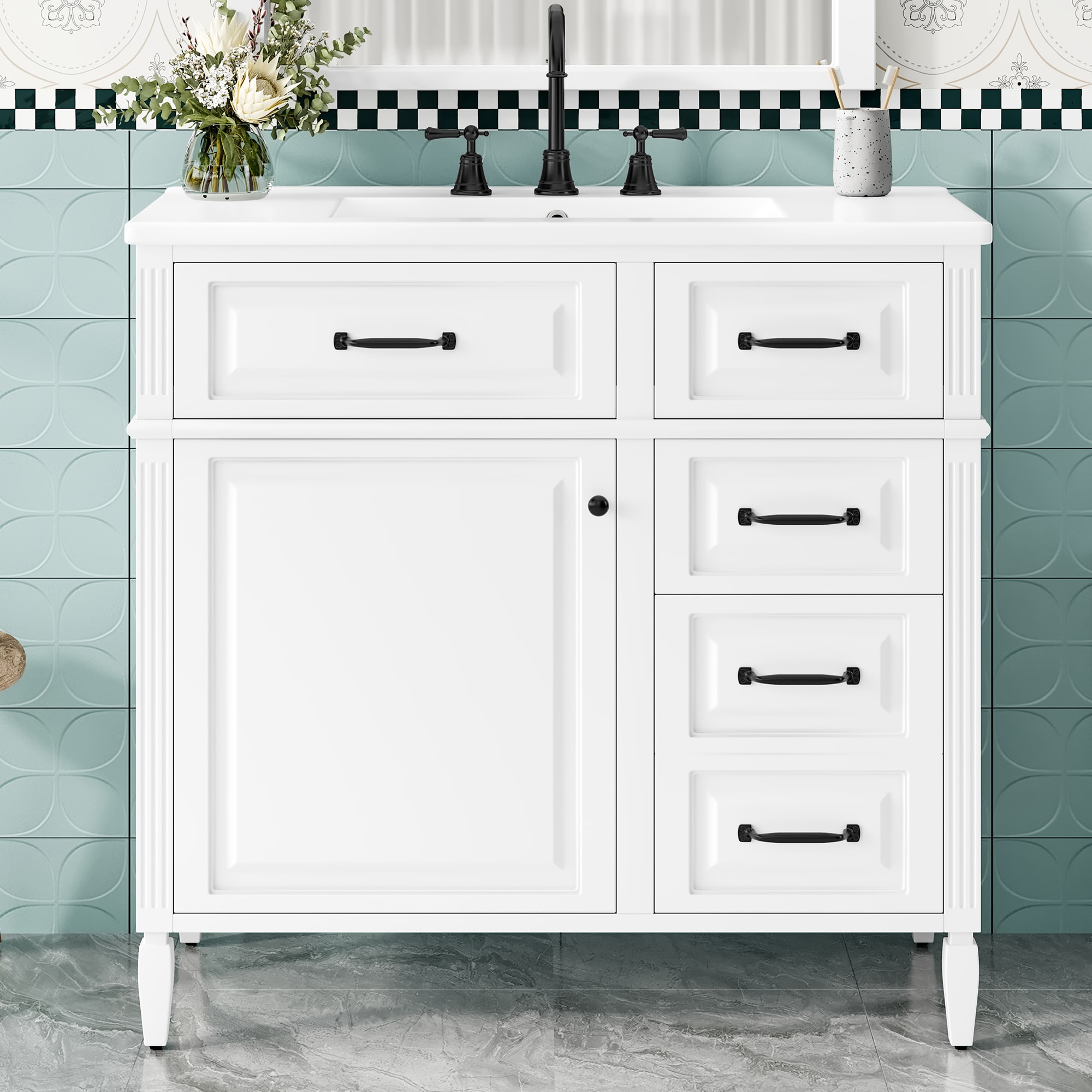 LOVMOR SF-X-N725P350849K Vanity-Tops - View #2