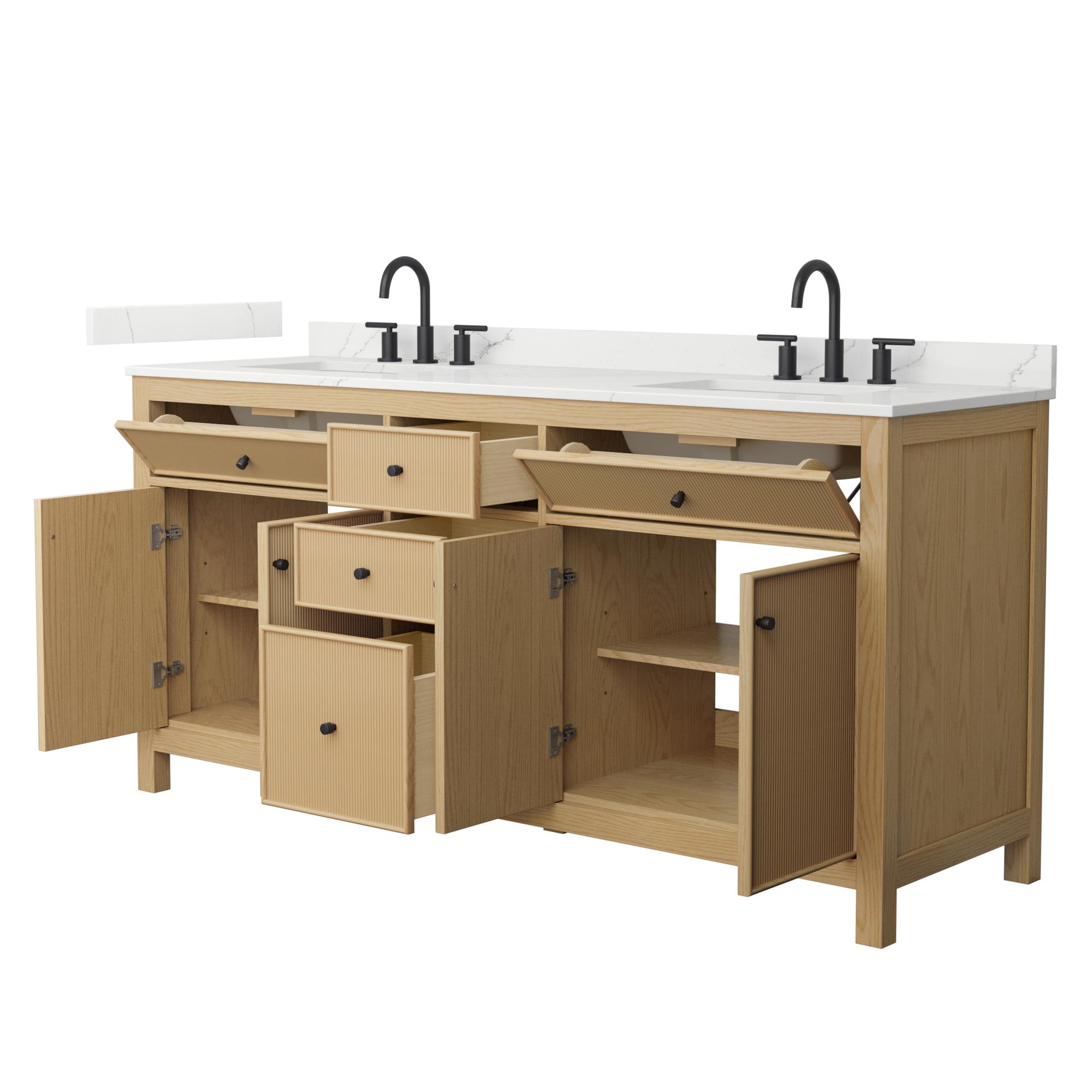 Wyndham Collection WCF929272DTBGTUS3MXX Bath-Vanity-Combo - View #3