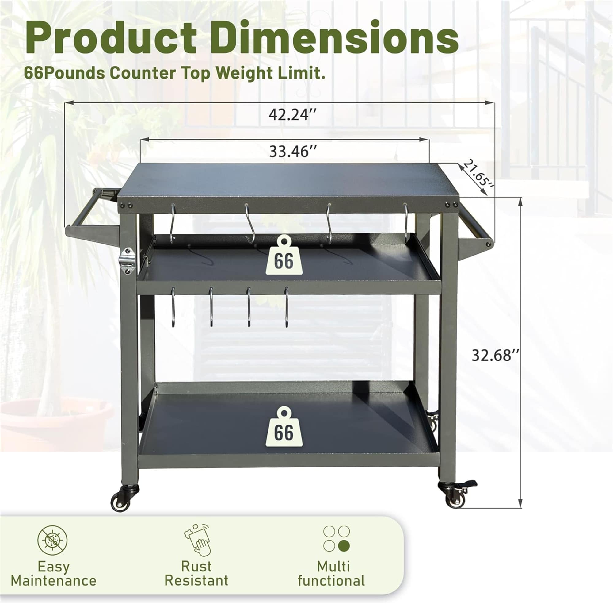 Zeus & Ruta BL02PA-09 Outdoor-Carts - View #4