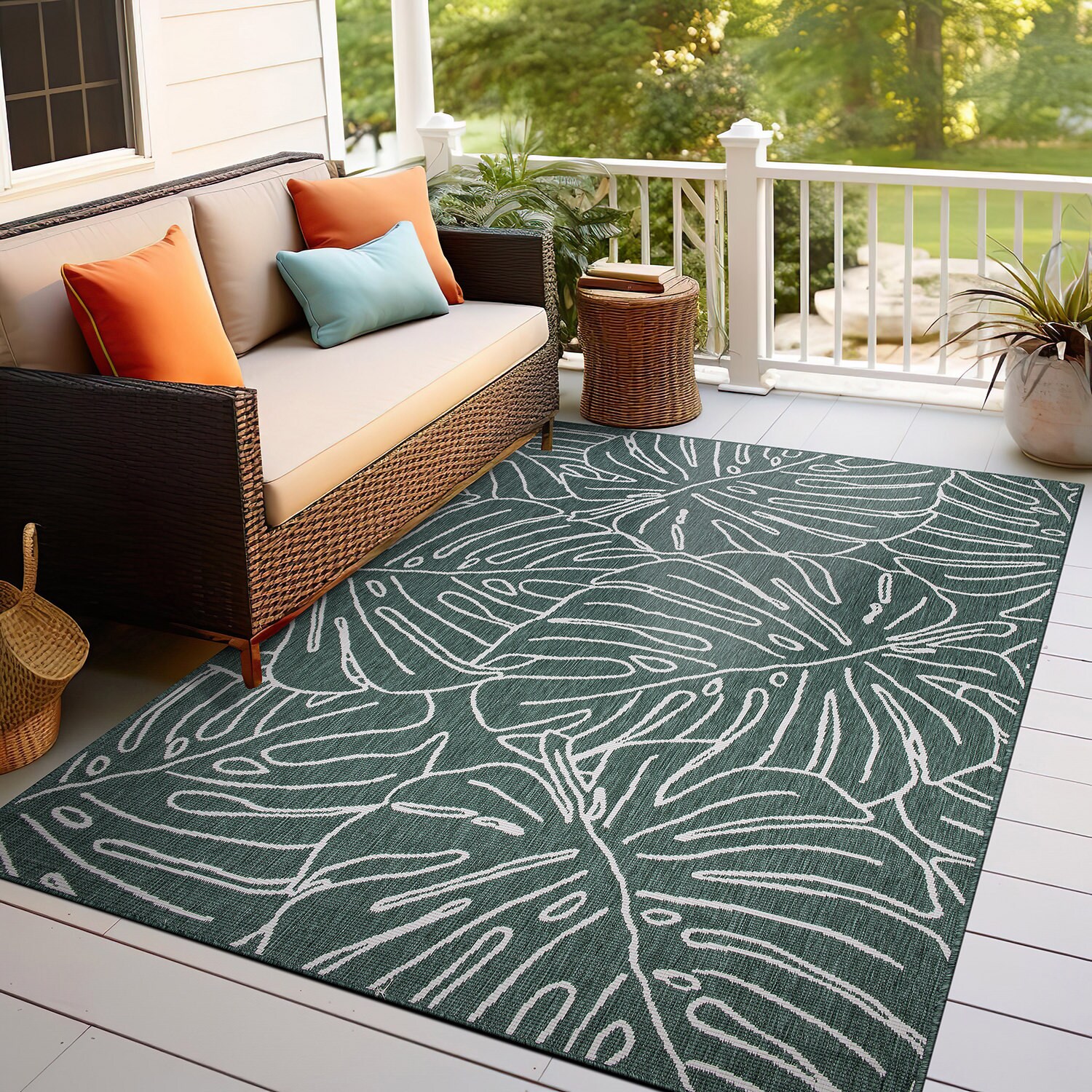 World Rug Gallery 4031GREEN5X7 rugs - View #9