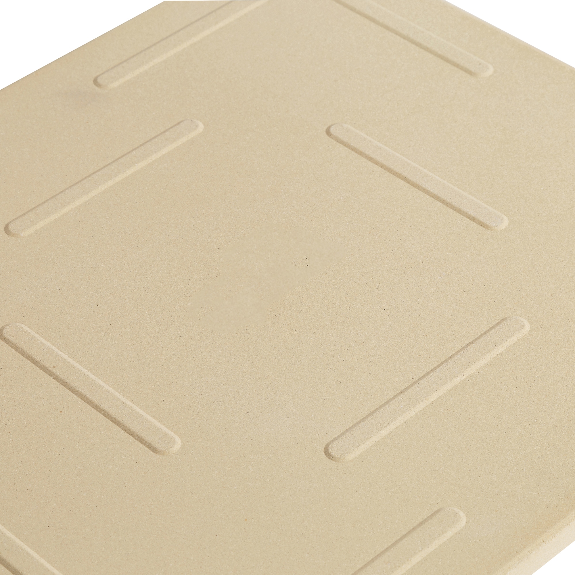 Old Stone Beige Cordierite Rectangle Pizza Stone, 14x16-Inch