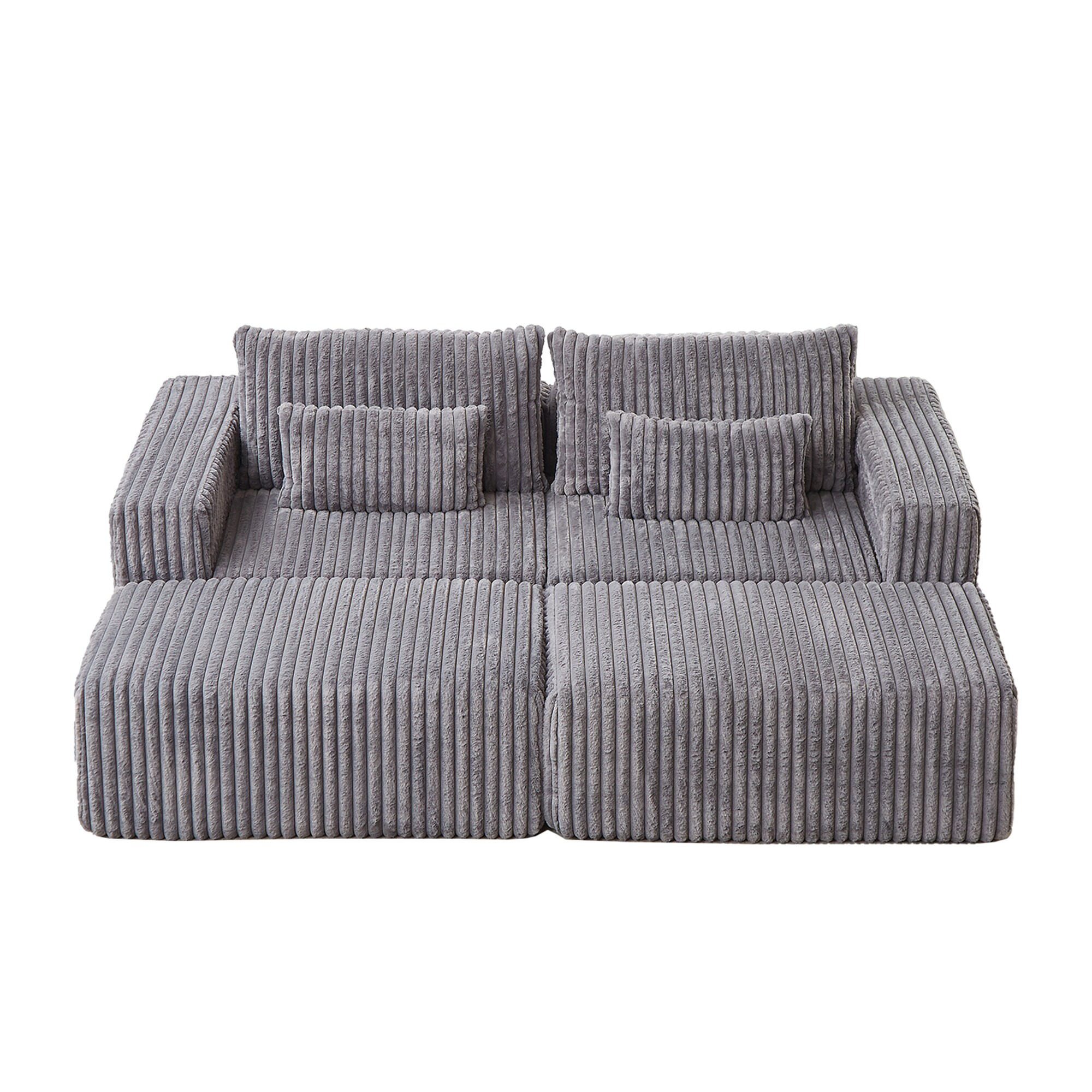 SINOFURN SYA020370GY Sofas-Loveseats - View #8
