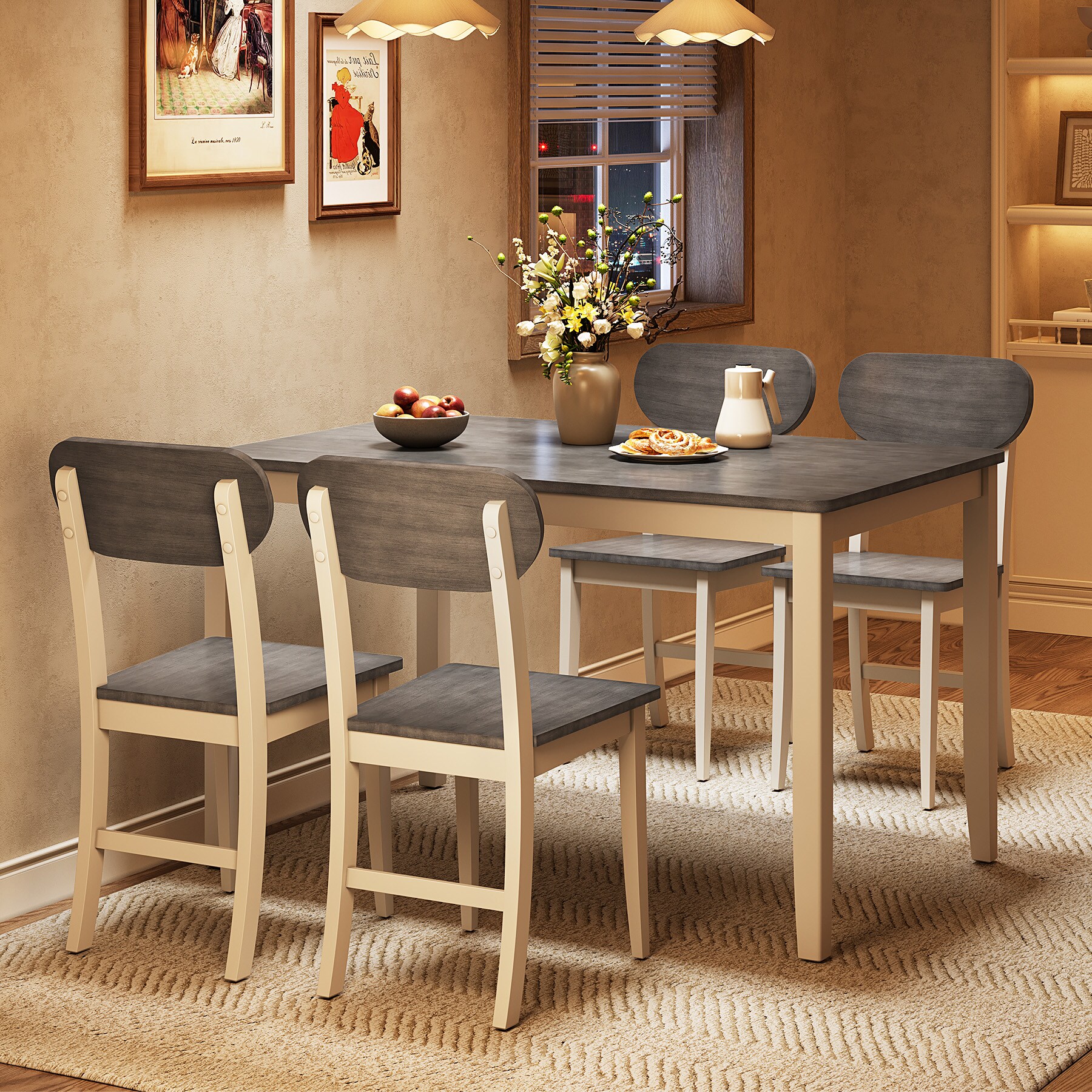 Tribesigns LWFD-ZF00018-YN Dining-Tables - View #10