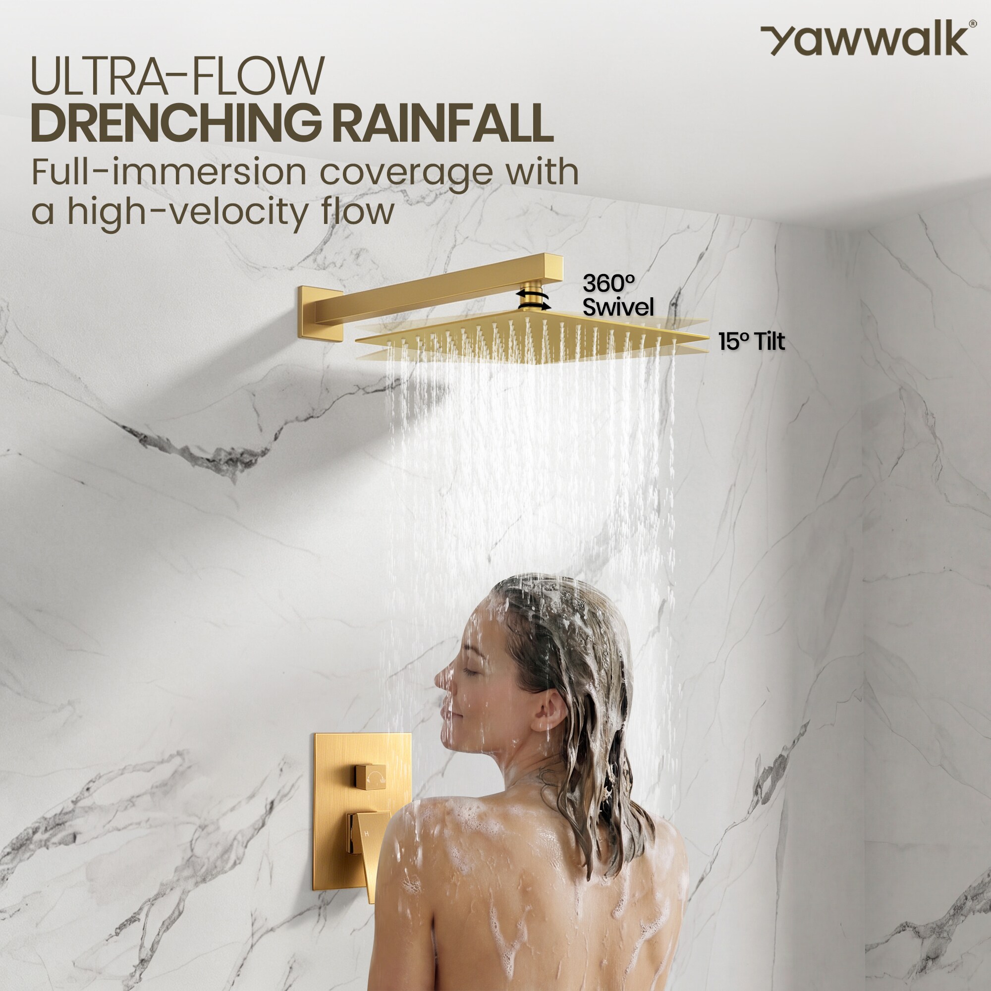 YAWWALK Y11W53-BG Tub-Shower-Faucets - View #5