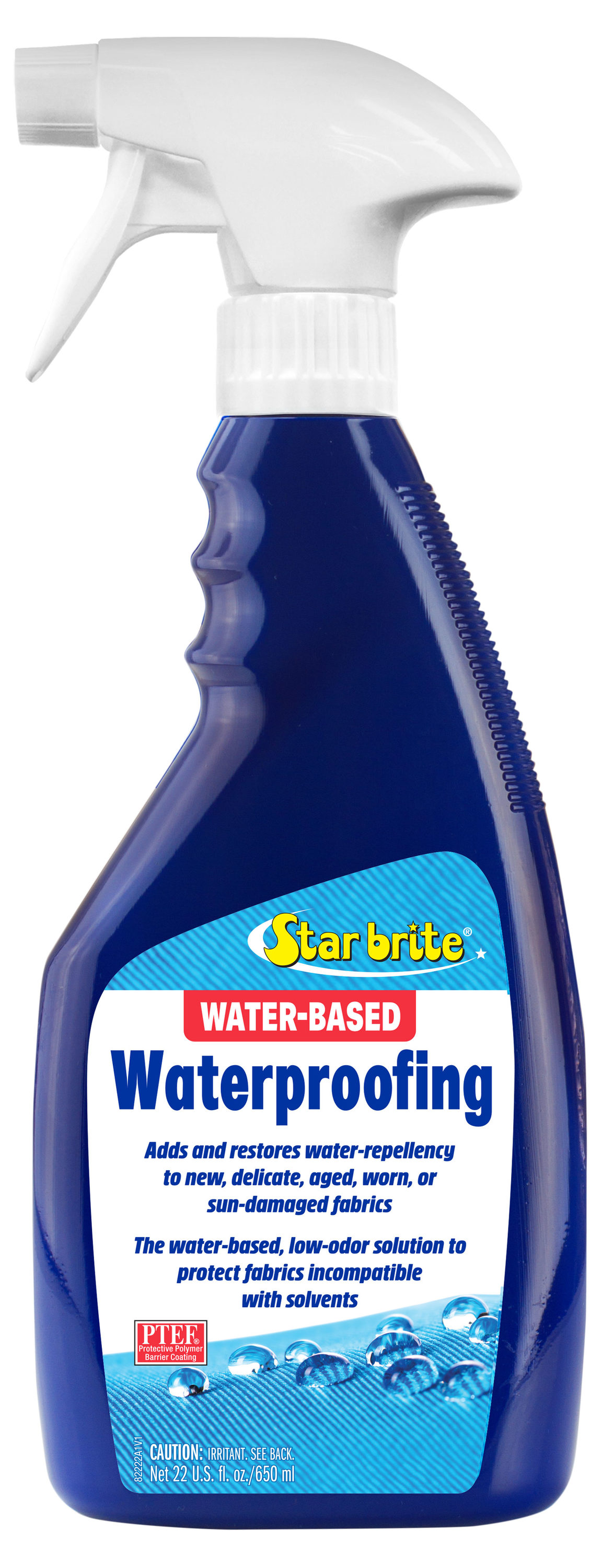 STAR BRITE Spray impermeabilizante, repelente de manchas + protección UV  para cubiertas de barcos, cubiertas de automóvil, tapas de bimini, tiendas  de