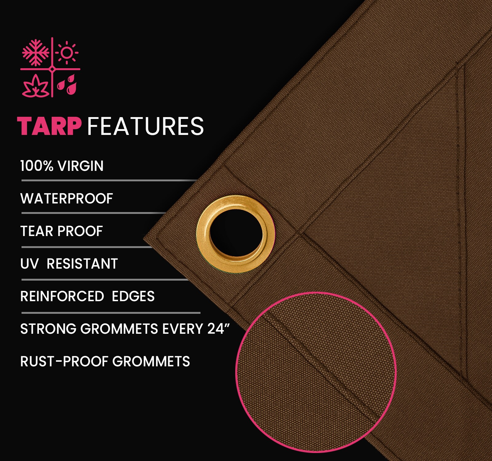 PROTARP PT-402-8X10 tarps - View #2