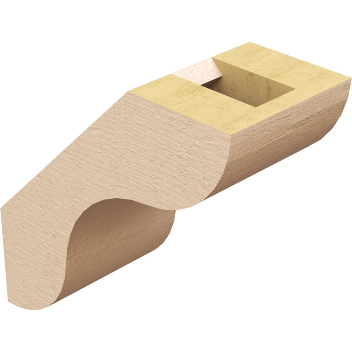 Ekena Millwork BRCUR03X06X06CARRCPR braces - View #6