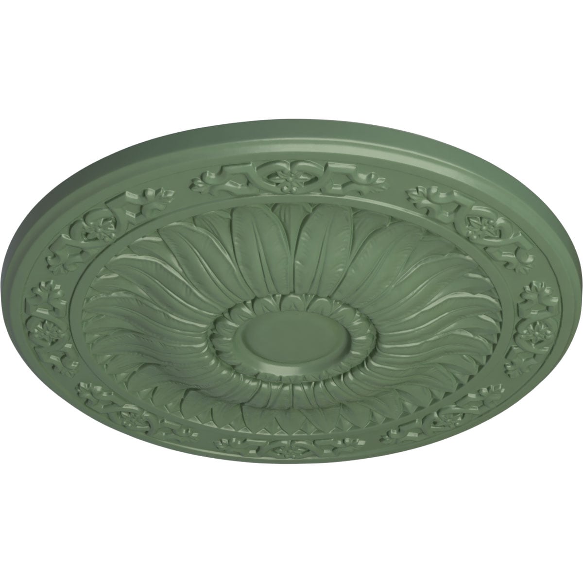 Ekena Millwork CM20LUAGF Ceiling-Medallions - View #2