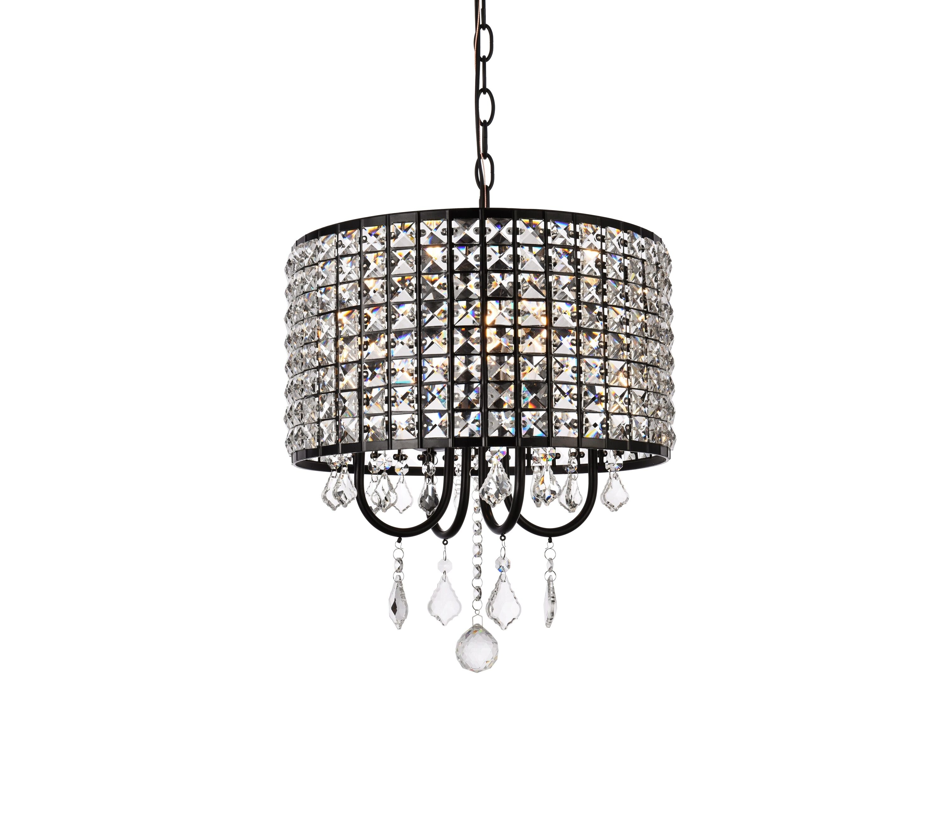 Elegant Decor HFDL2139D14BK Pendant-Lights - View #3