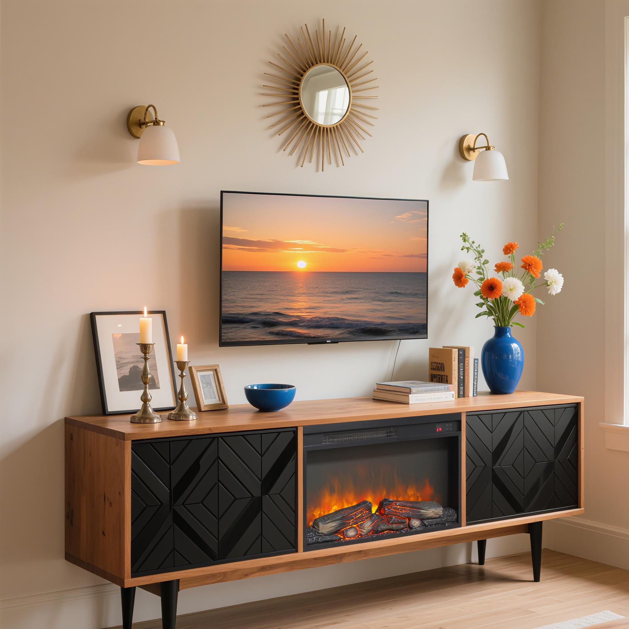 Bayfeve BF-345285-MP Electric-Fireplaces - View #4