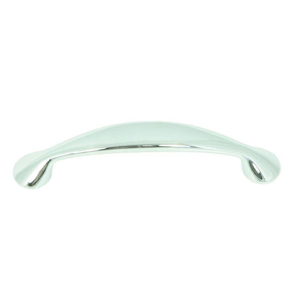Stone Mill Hardware CP799-PC Silhouette 3-3/4-in , 96mm Center to Center Polished chrome Arch Handle