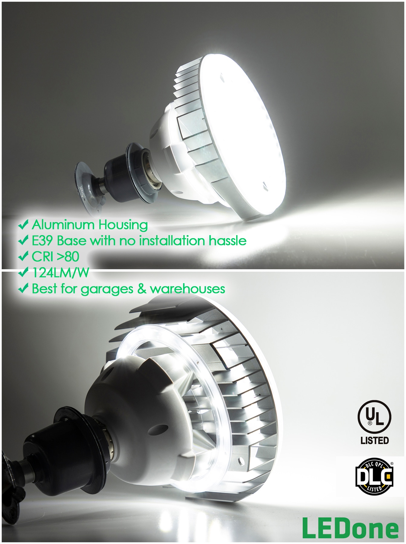 LED One LOD-LB80W-50K-WF High-Bay-Lights - View #8