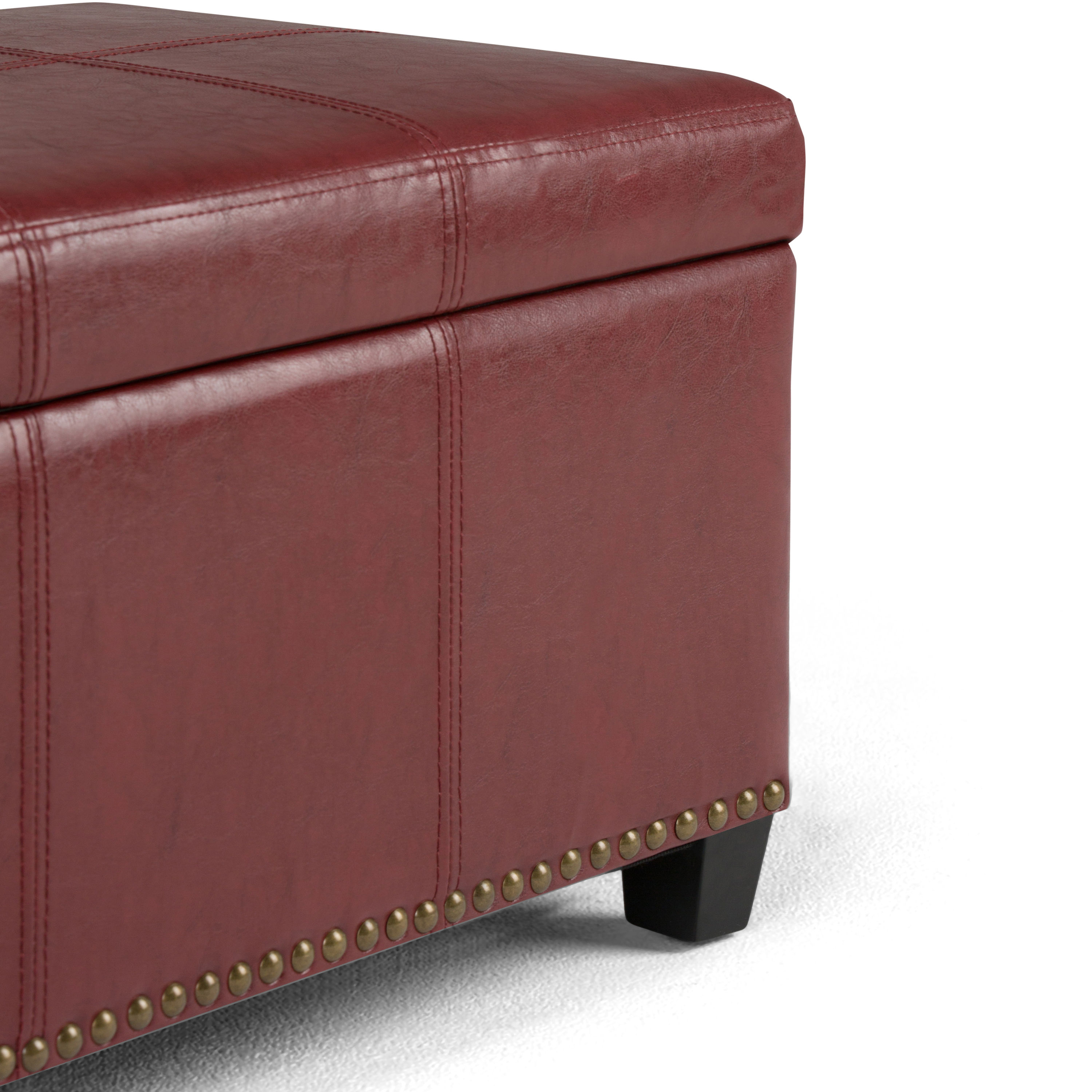Simpli Home 3AXCOT-240-RRD Indoor-Ottomans - View #6