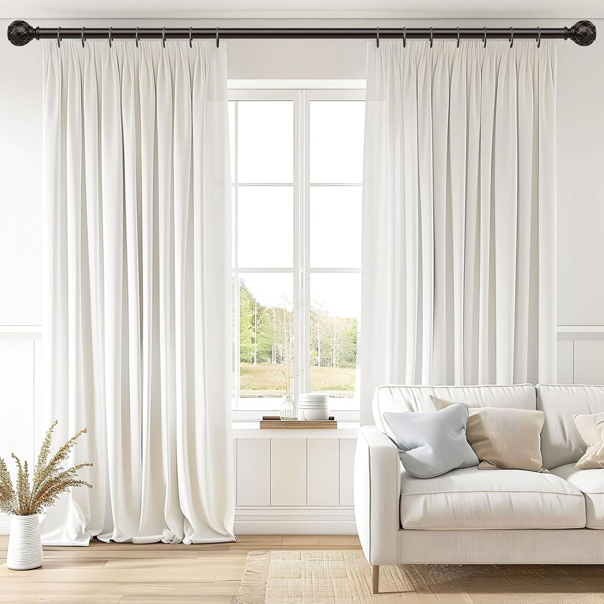 Numhew NHBEN47628 Curtain-Rods - View #3