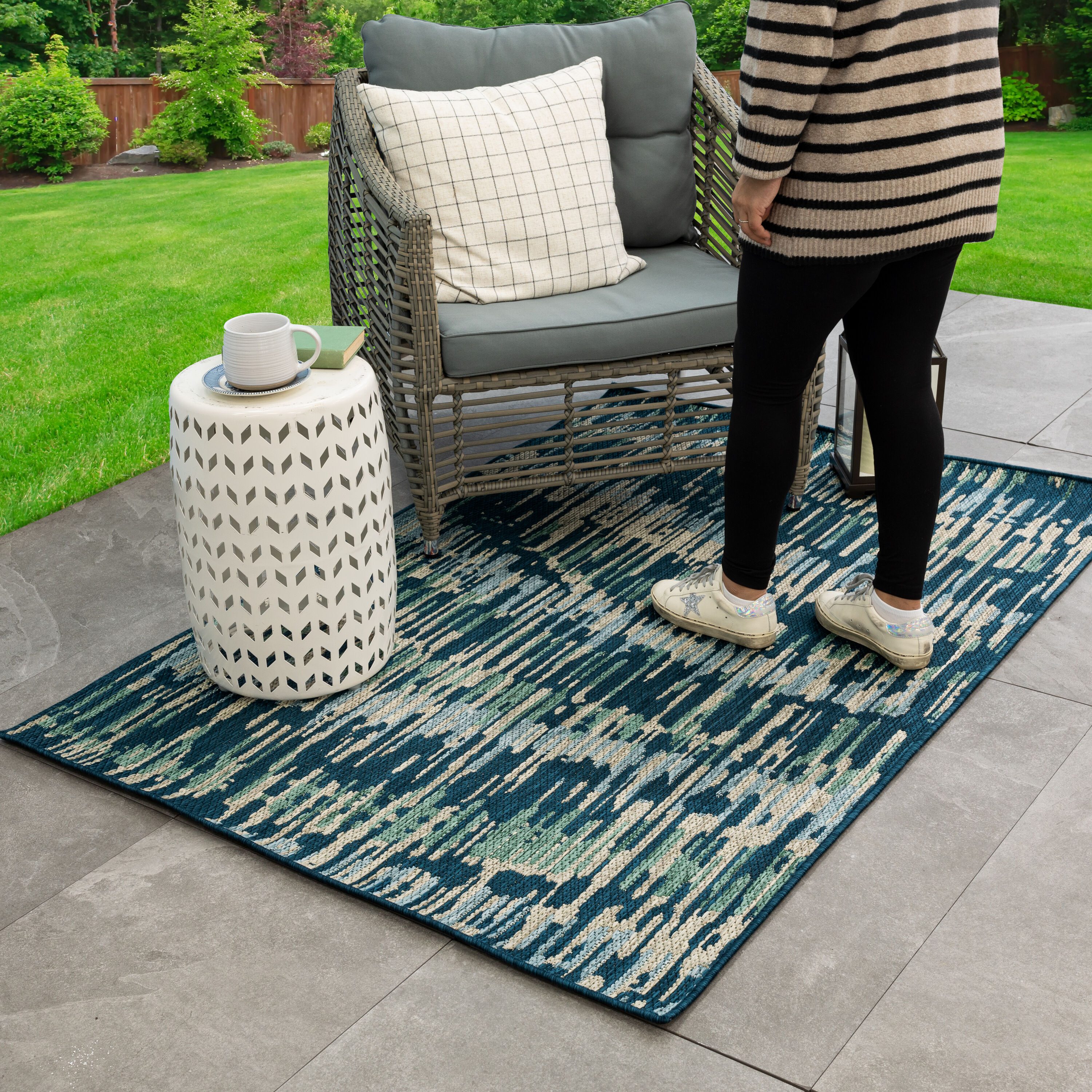 allen + roth with STAINMASTER R1348 103 047072 rugs - View #12