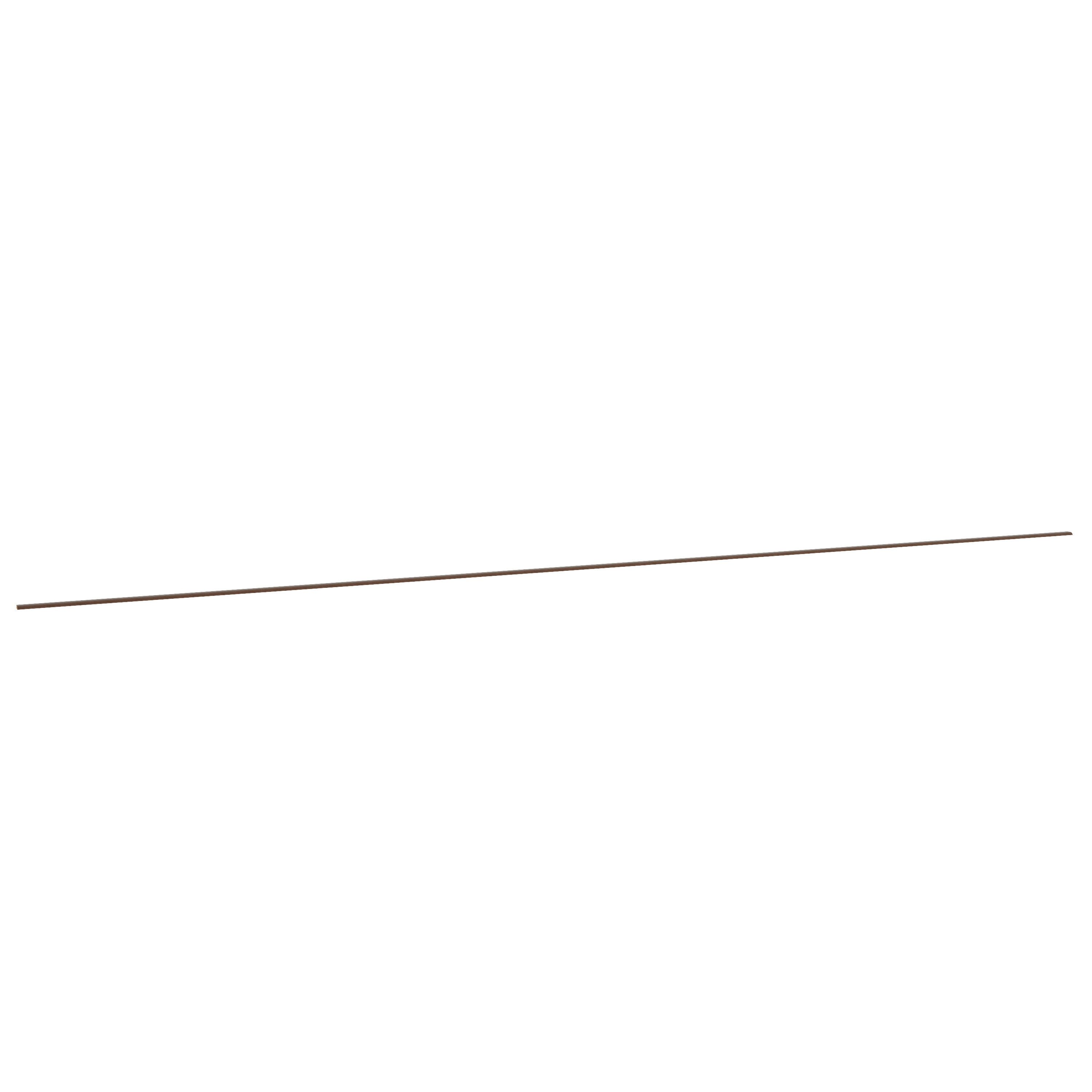 Diamond Express 310 SM8 Cabinet Scribe Rail 96-in W x 0.75-in H x 0.25-in D Thatch Brown Stained
