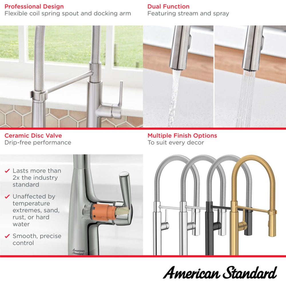 American Standard 4803350.075 Kitchen-Faucets - View #7