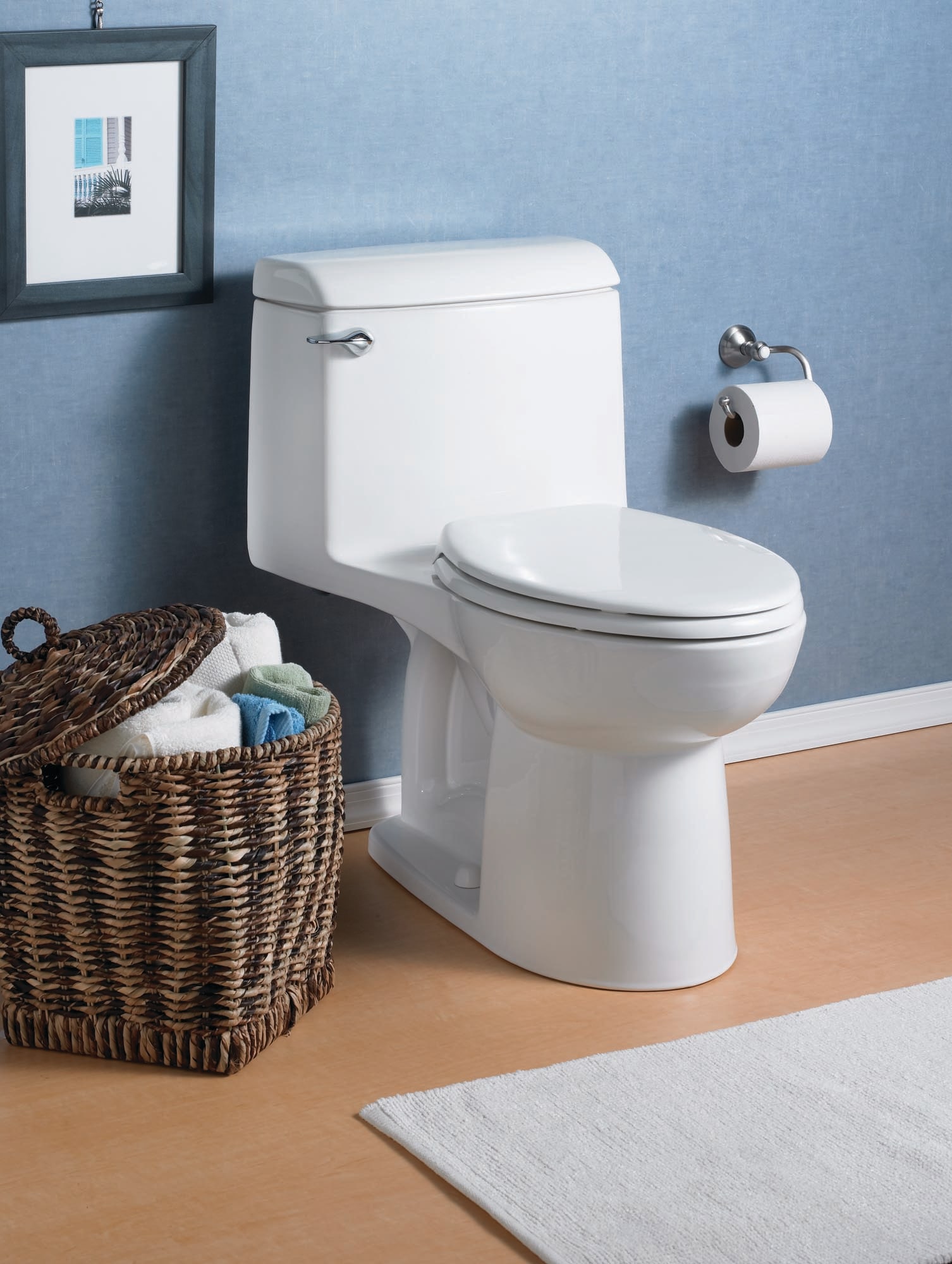 Champion 4 White Vitreous China Elongated One-Piece Toilet