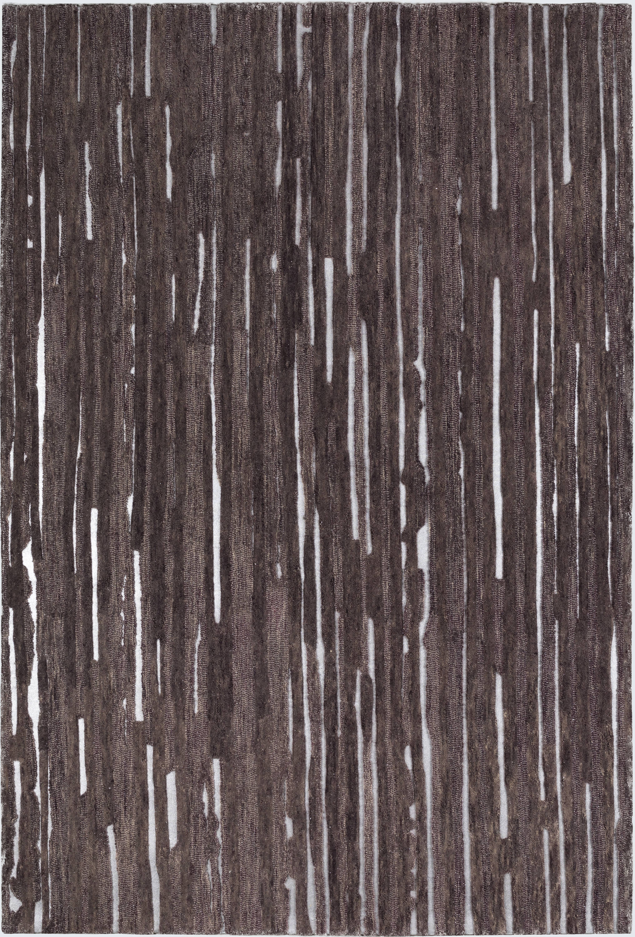 Addison Rugs ADZ32EG5X8 Dazzle 5 x 8 (ft) Tufted Wool Eggplant Rectangular Indoor Solid Bohemian/Eclectic Area rug