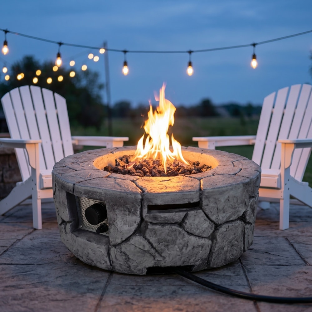 Runesay FRP-61 Outdoor-Woodburning-Firepits - View #2