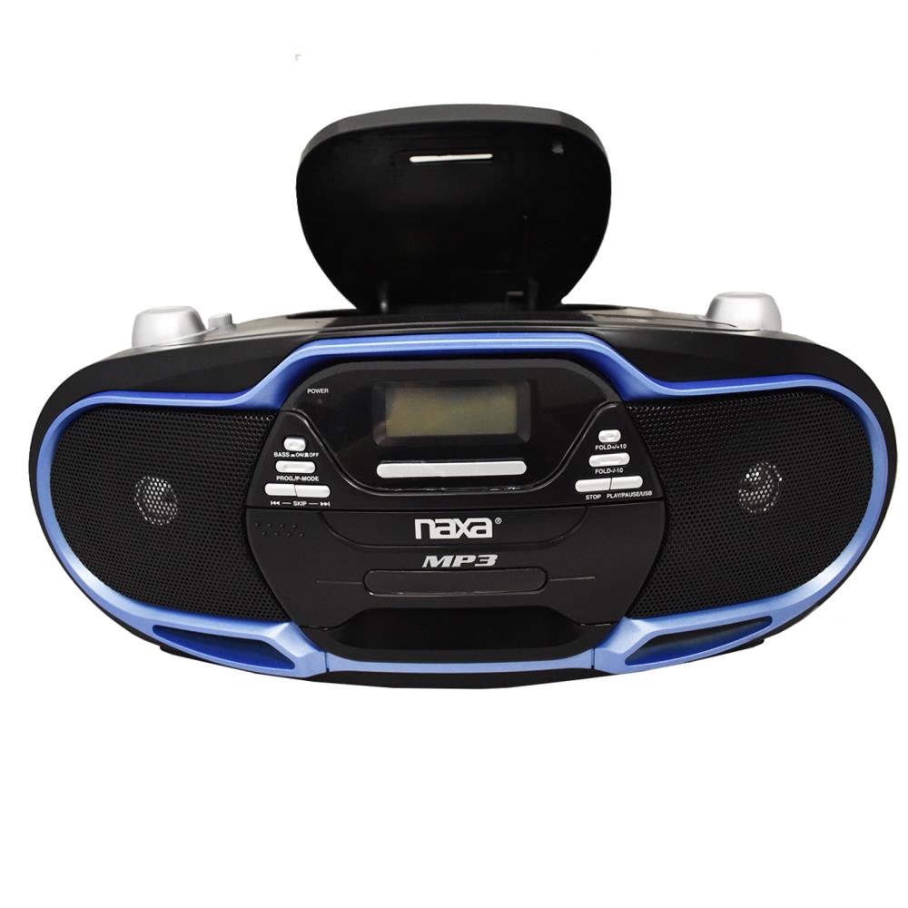 Naxa Naxa NPB-257 Portable MP3/CD Player, AM/FM Stereo Radio