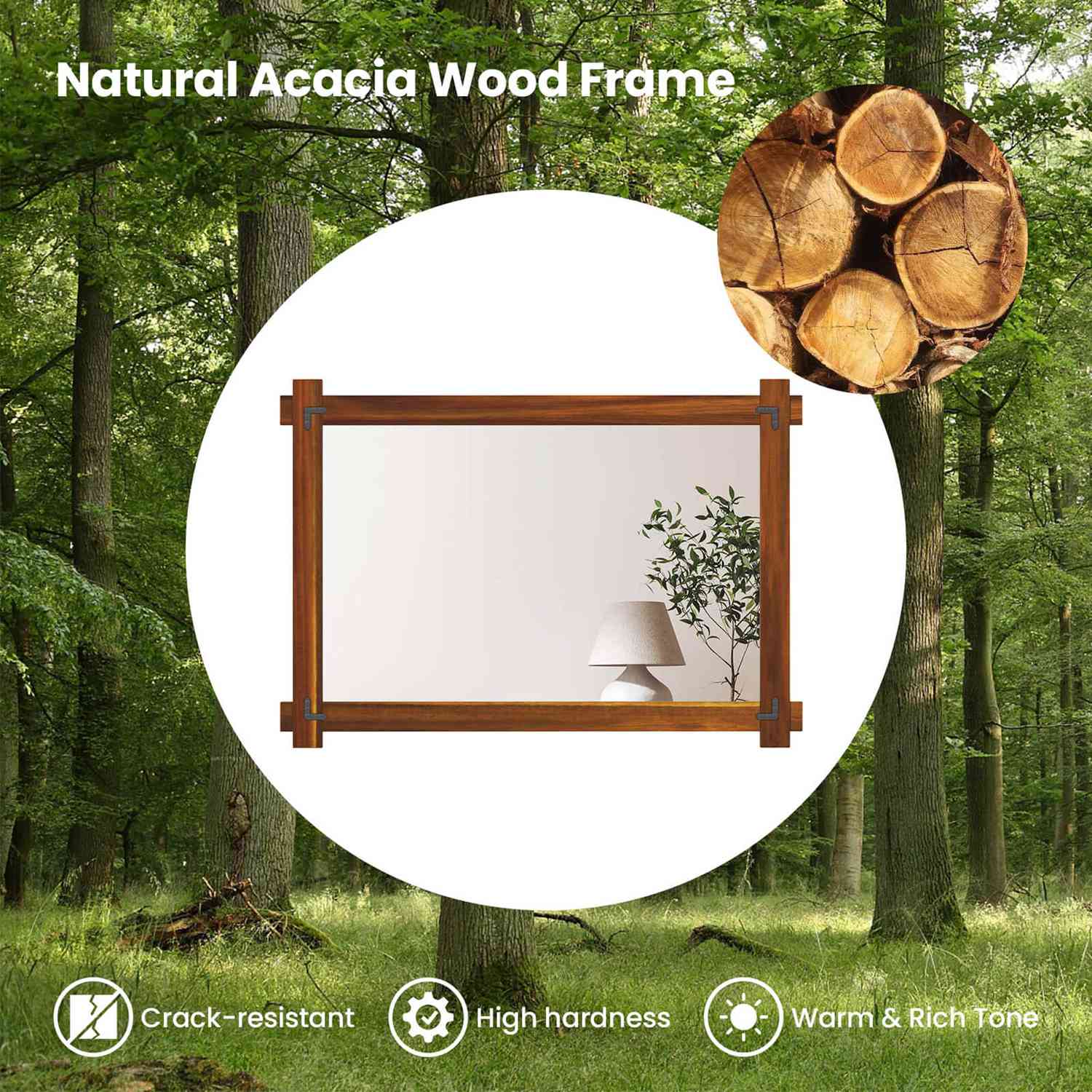 Costway CSHY003884 Decor-Mirrors - View #7