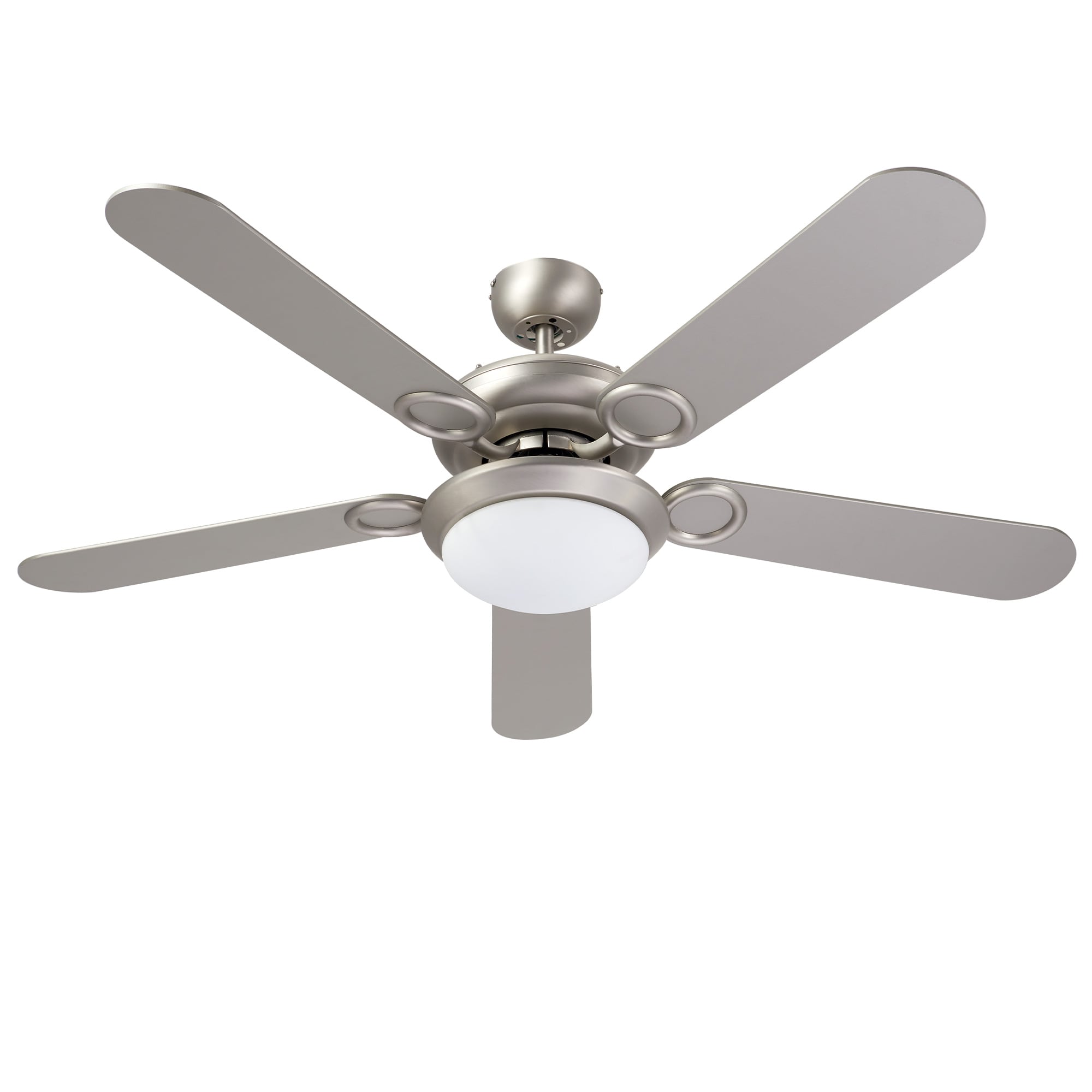 偉大な 52-in CO-Z Brushed Fan Ceiling Indoor Color-changing Nickel その他