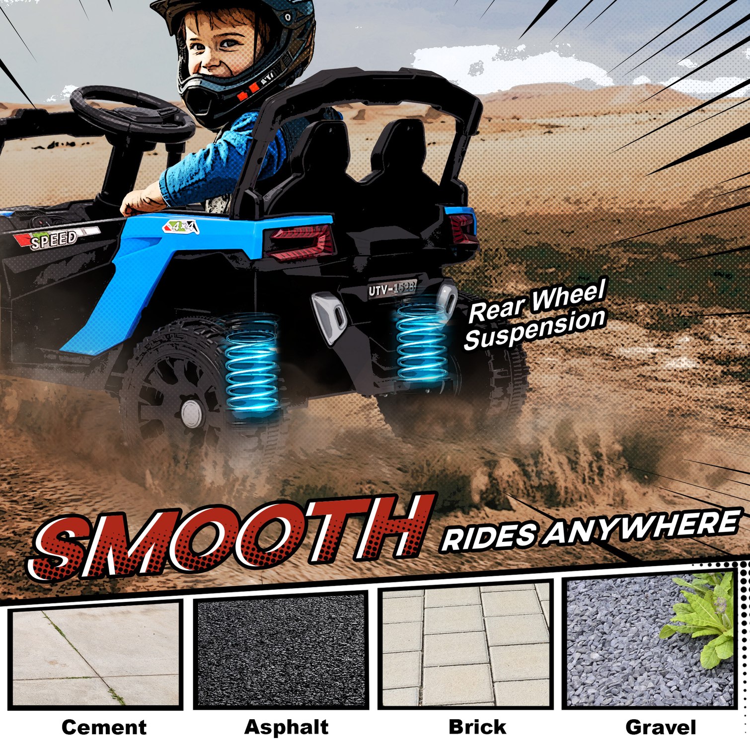 sunjurt QTDBDGCASX1K Go-Karts - View #3