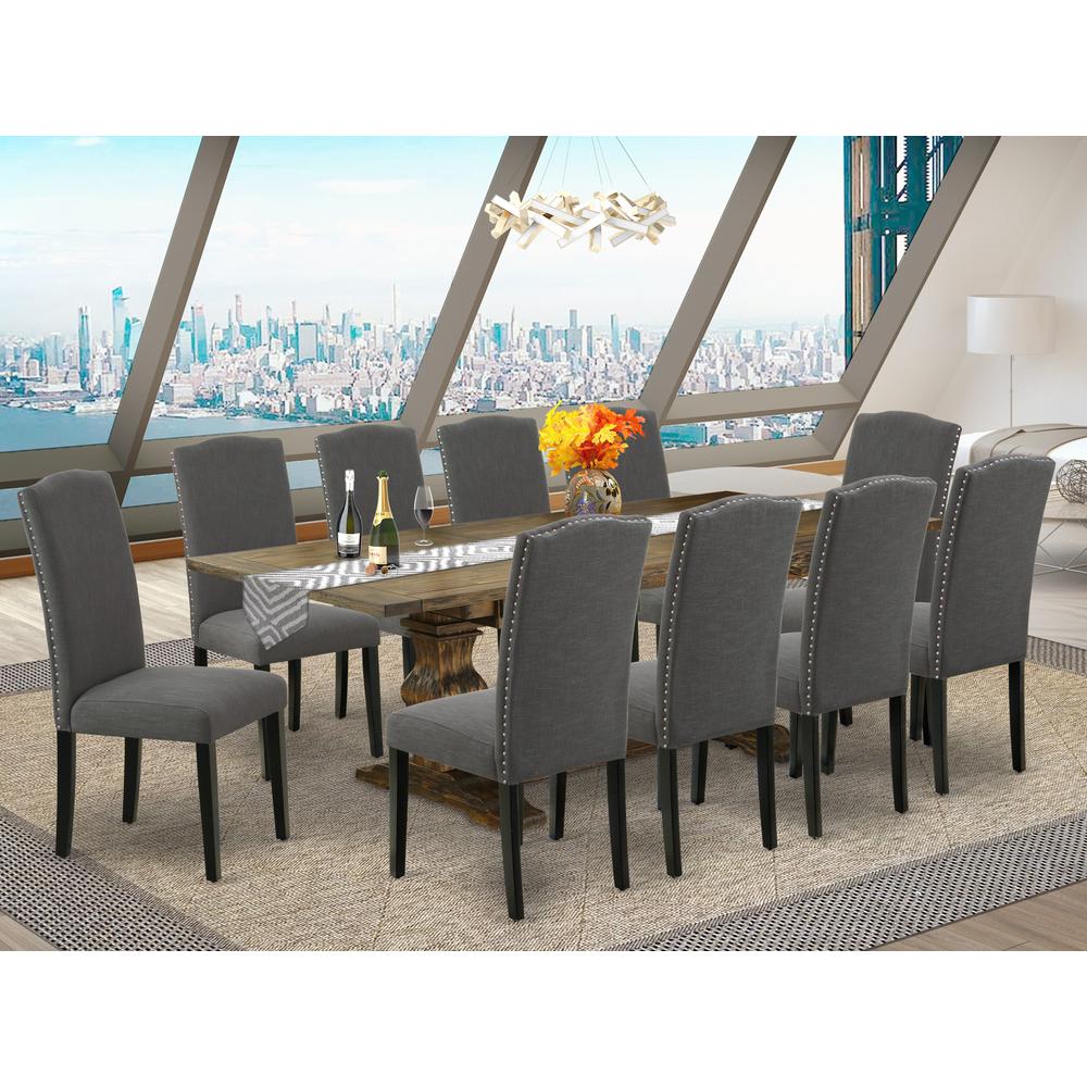 East West Furniture LAEN11-71-20 Dining-Sets - View #2