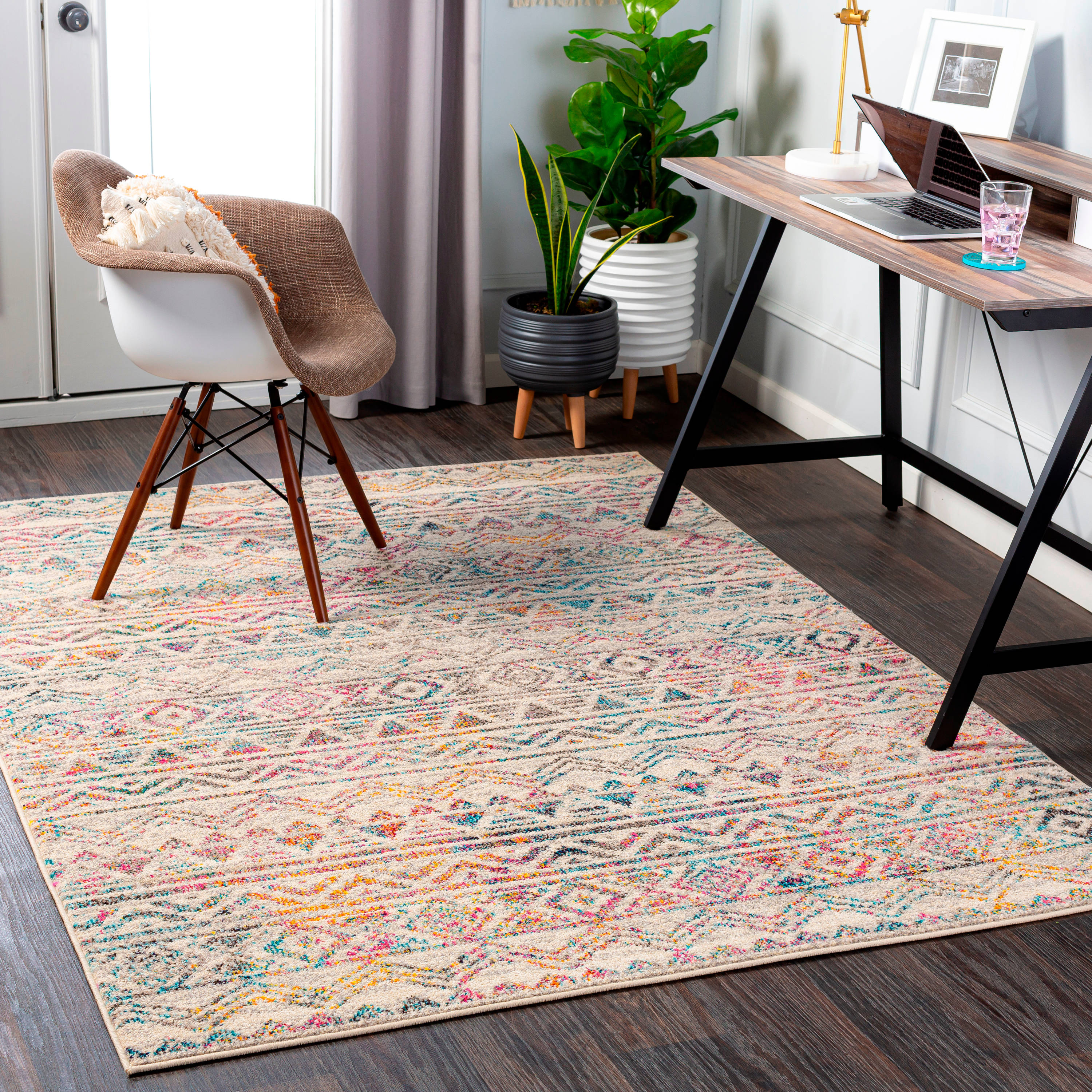 Artistic Weavers MRC2334-710103 Morocco 8 X 10 Multicolor Indoor Tribal Global Area Rug