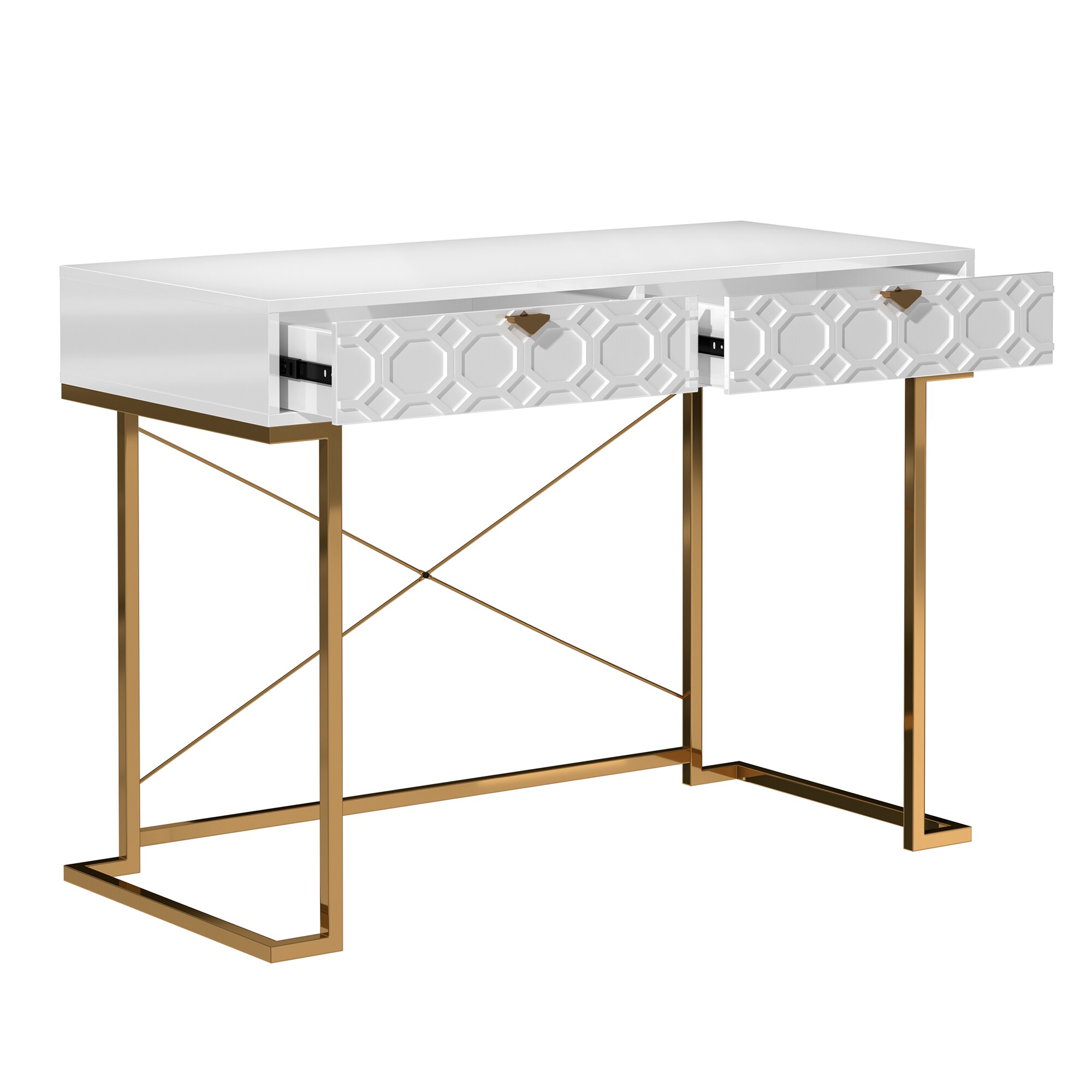 Clihome CL-DK1-WH Console-Sofa-Tables - View #3