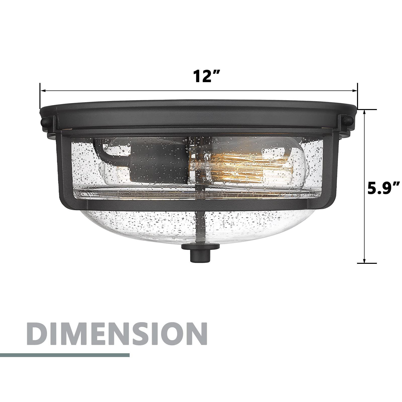 LTMATE LSWE249F BKDM flushmounts - View #2