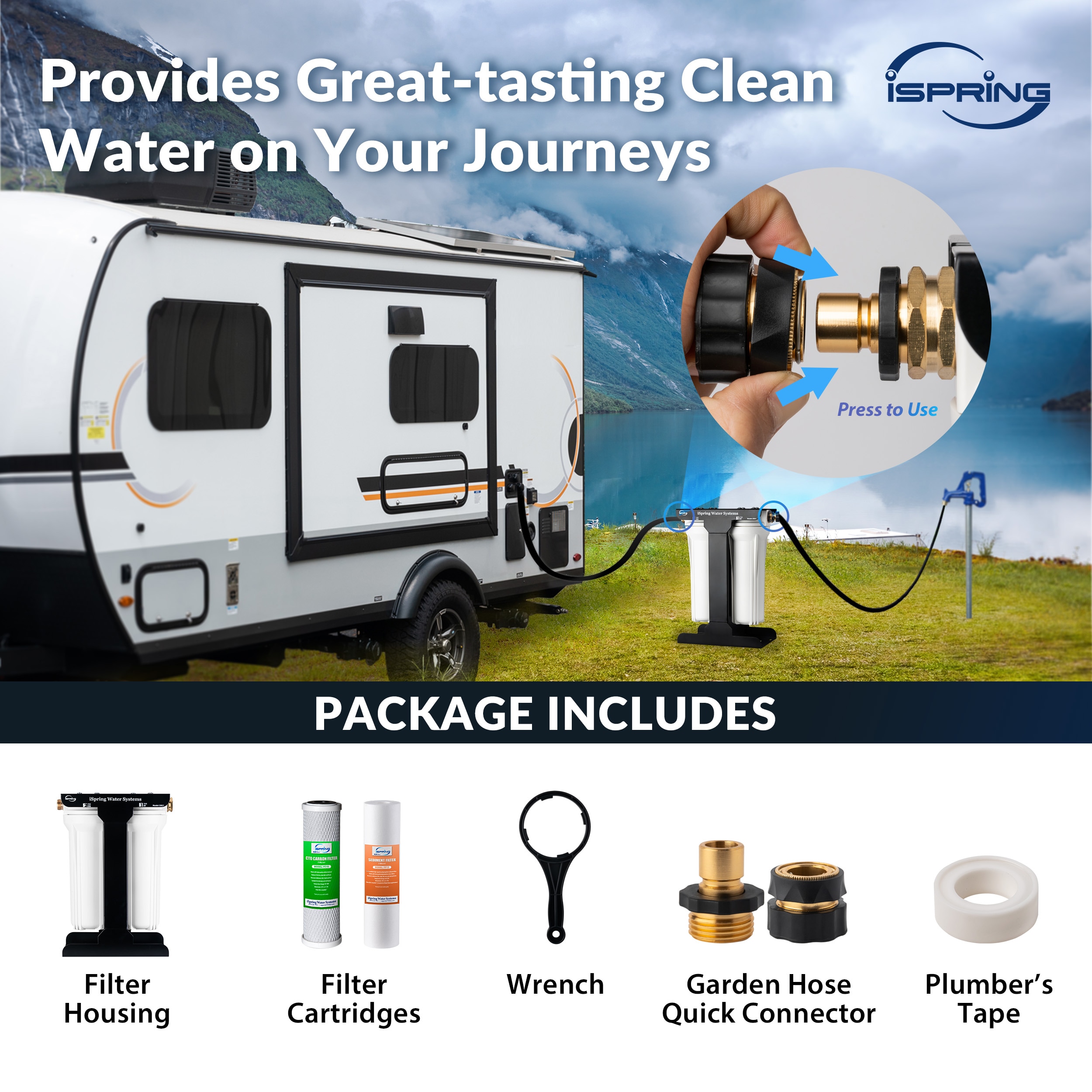 iSpring CW21 Under-Sink-Filtration-Systems - View #5