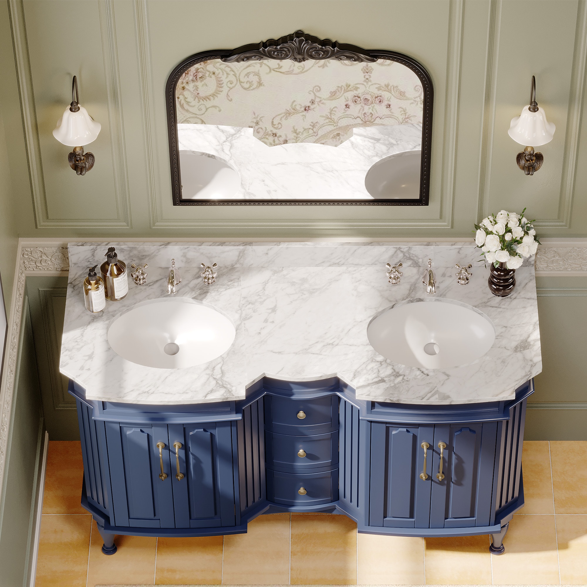 JEAREY OFYSG-LS-54 Bath-Vanity-Combo - View #4