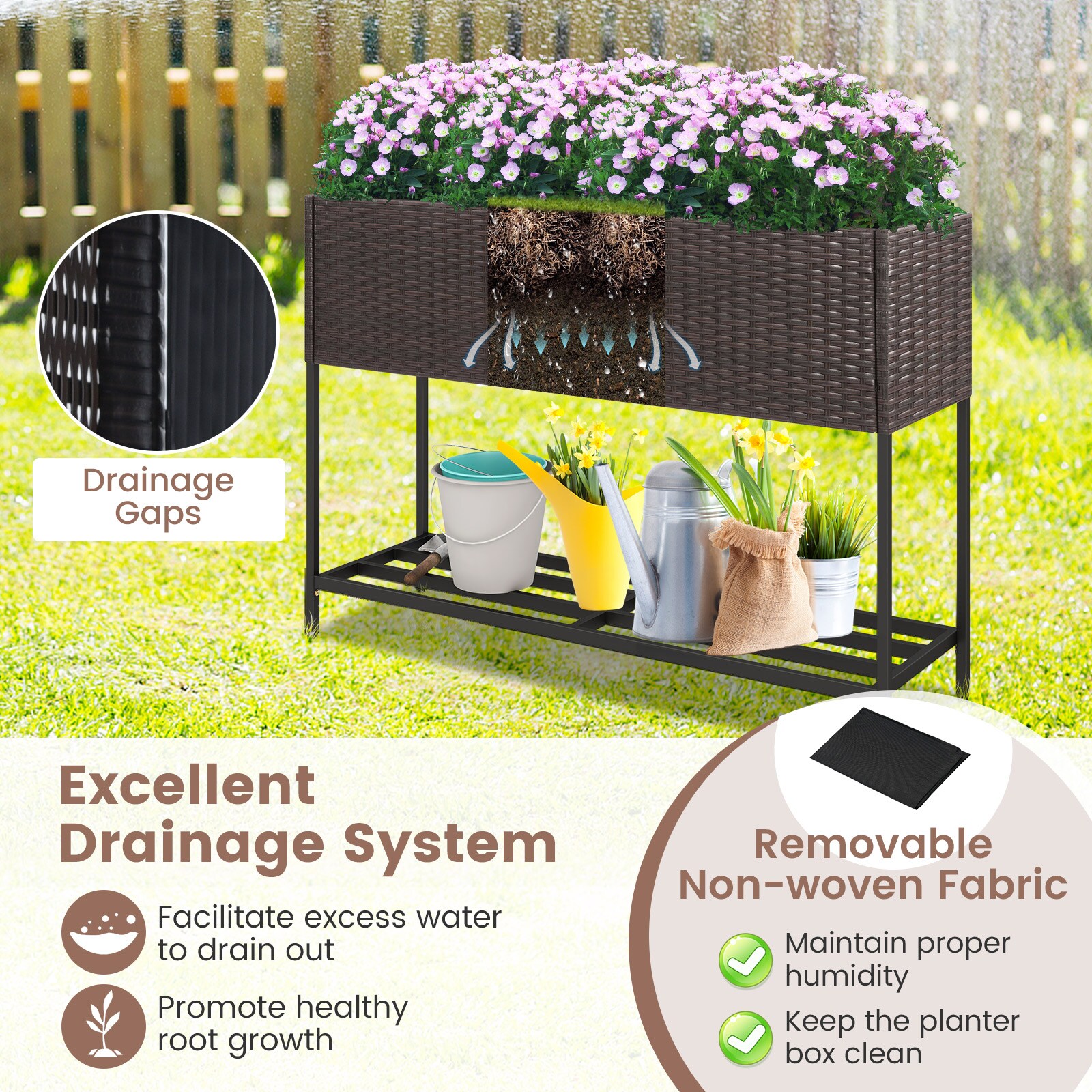 Poinic CWZT72720 Raised-Planter-Boxes - View #6