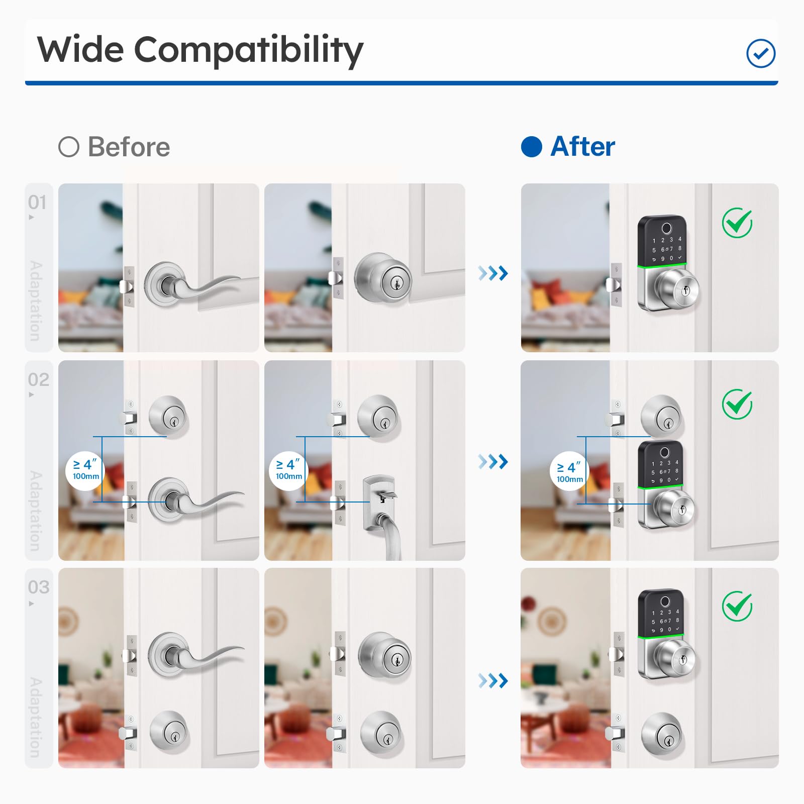 Ahfiwaso LAH0712H022 Electronic-Door-Locks - View #7