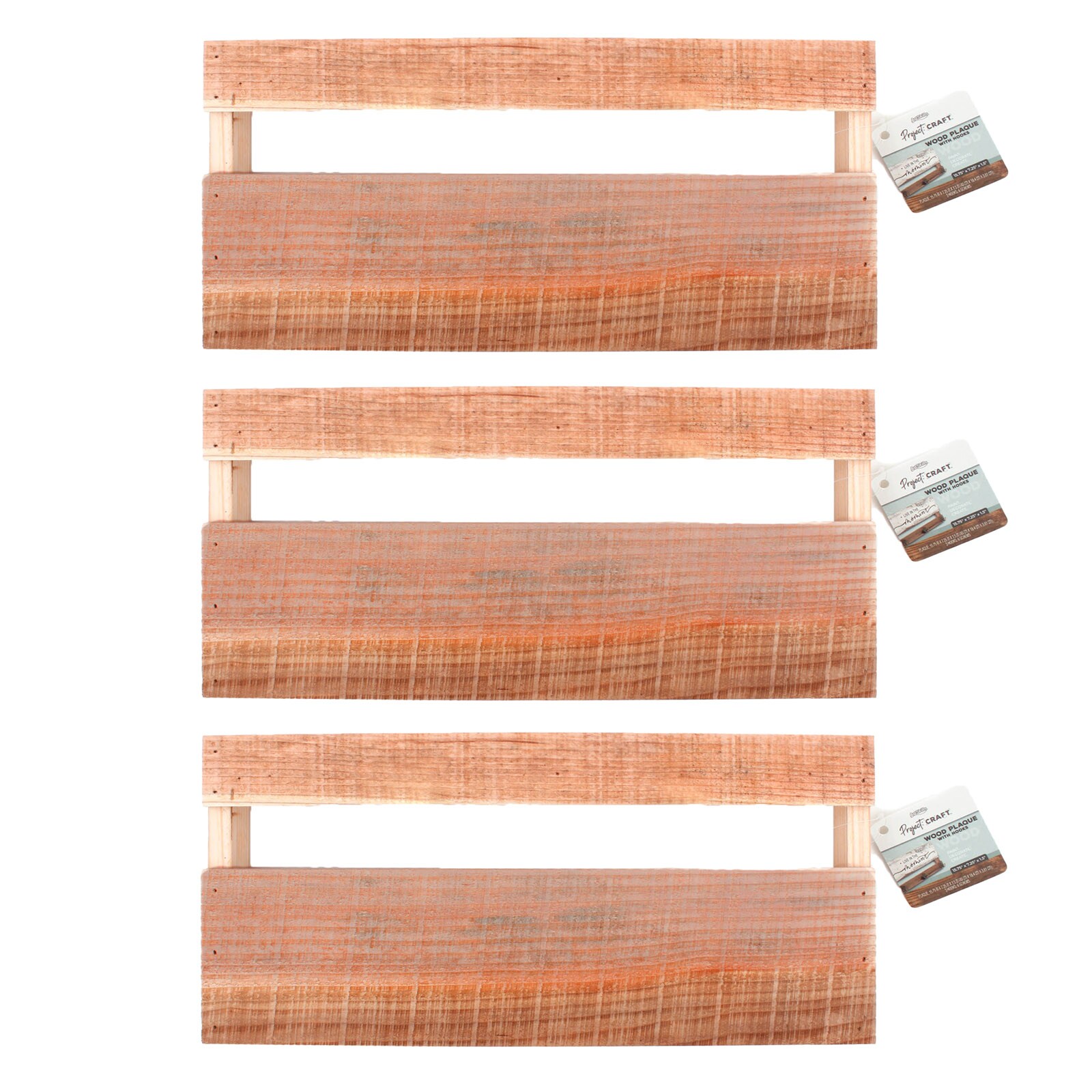 Unfinished Wood Squares for Crafts (2 x 1.5 In, 120 Pack)