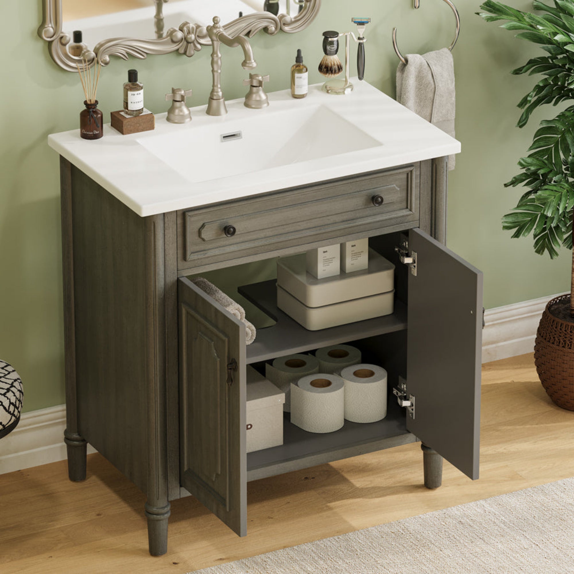 Boyel Living BL-NE-9472G Bath-Vanity-Combo - View #9