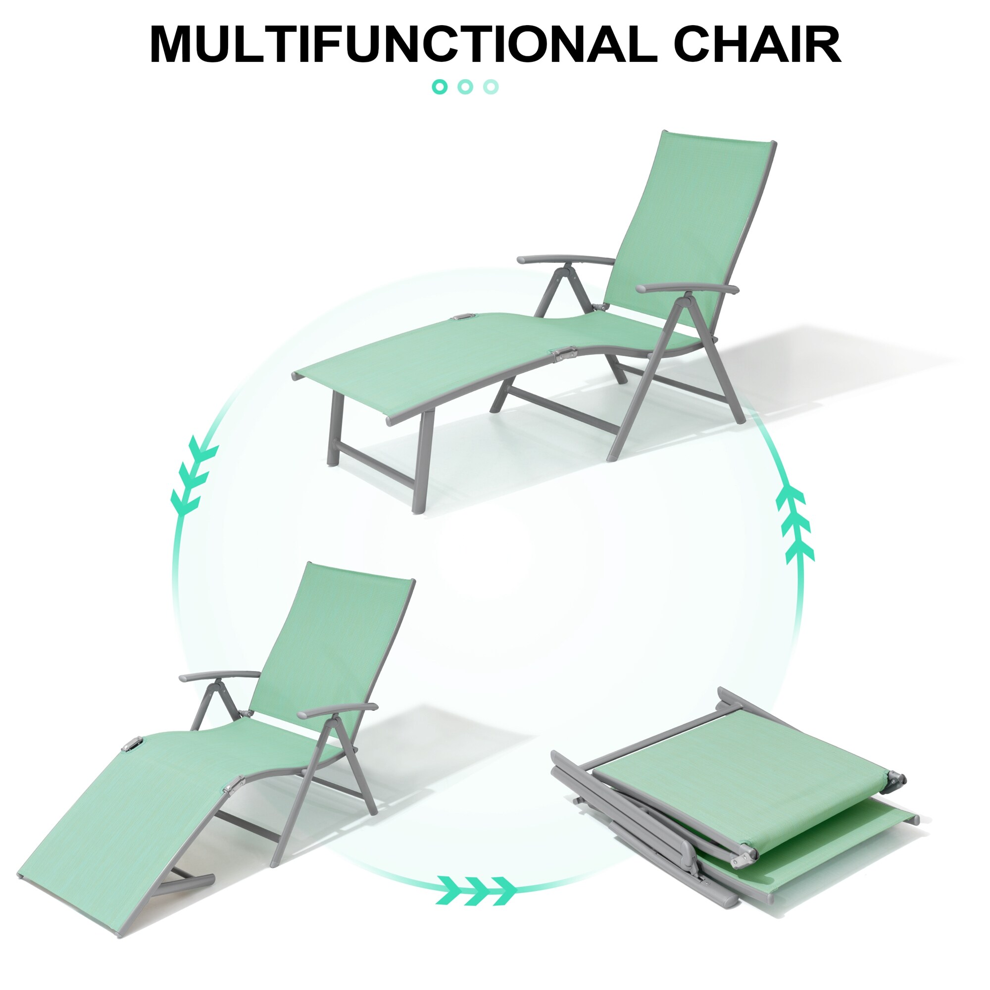 Crestlive Products CL-LG001GRN-2 Patio-Chairs - View #5
