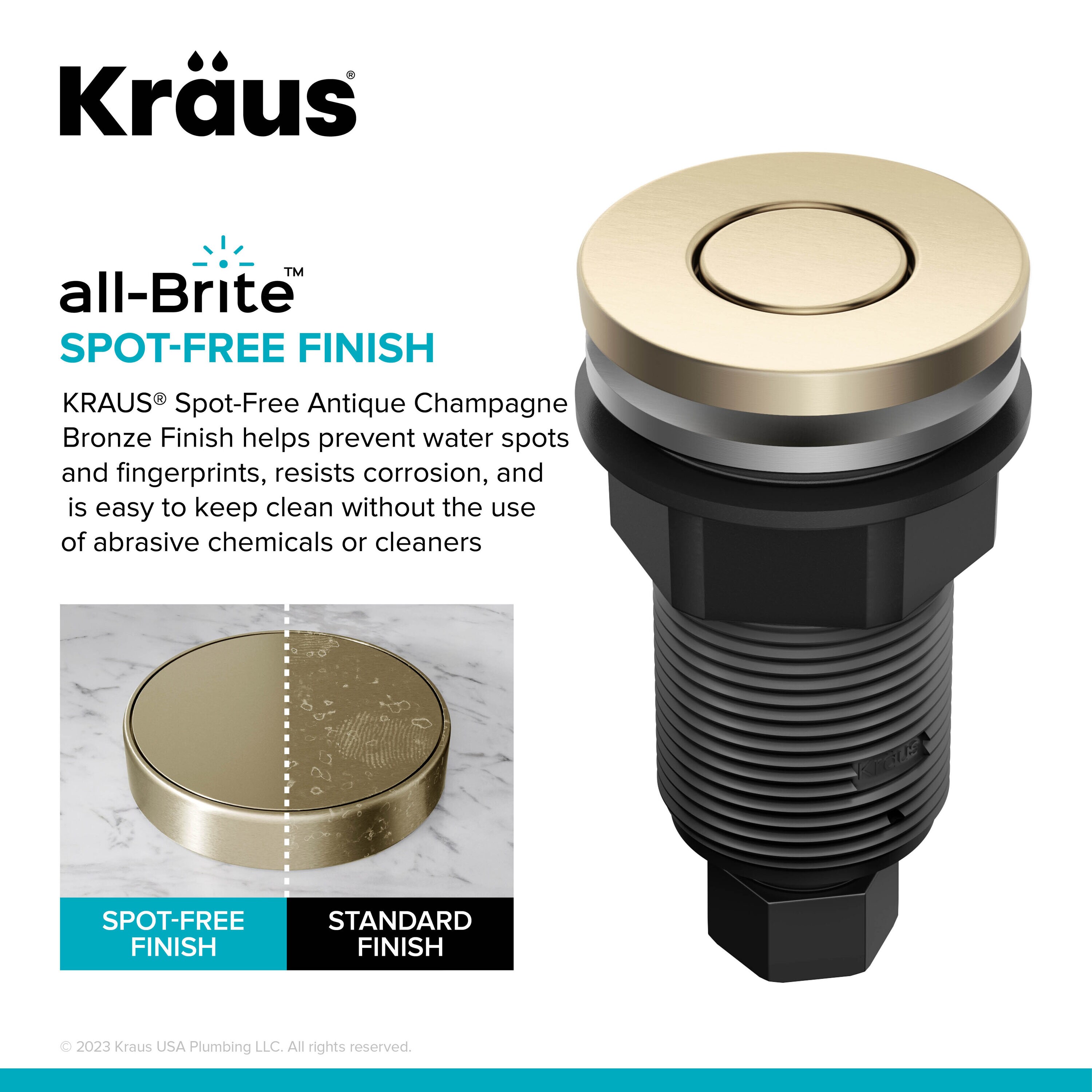 Kraus KWDA-200SFACB Garbage-Disposal-Parts - View #5