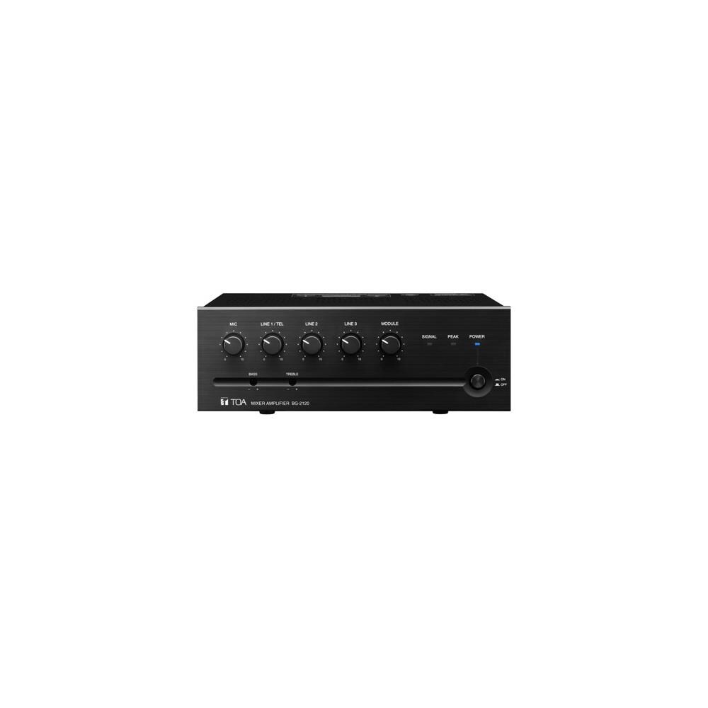  TCNCD331061 TOA Electronics BG-2120 120W Mixer and Amplifier with Mic, PGM Inputs