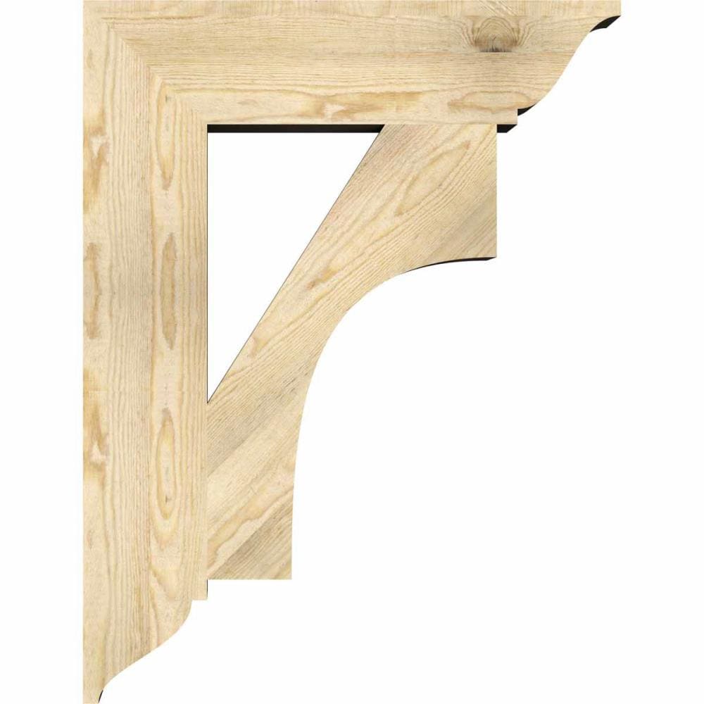 Ekena Millwork BKT06X26X34WTL01RDF Exterior-Brackets-Braces - View #3