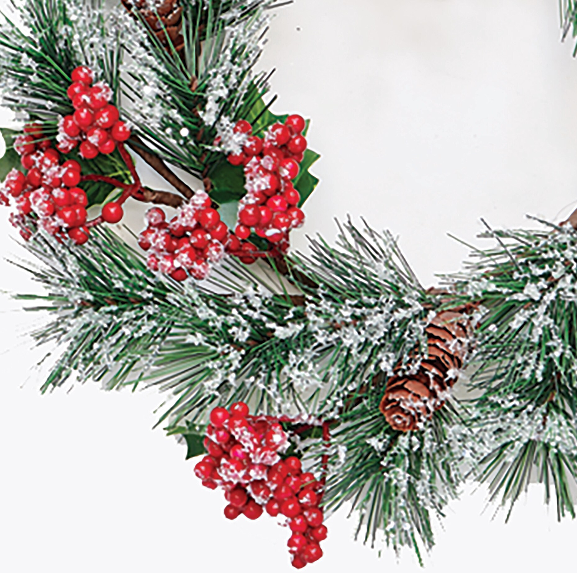 Worth Imports 12028 Artificial-Christmas-Wreaths - View #2