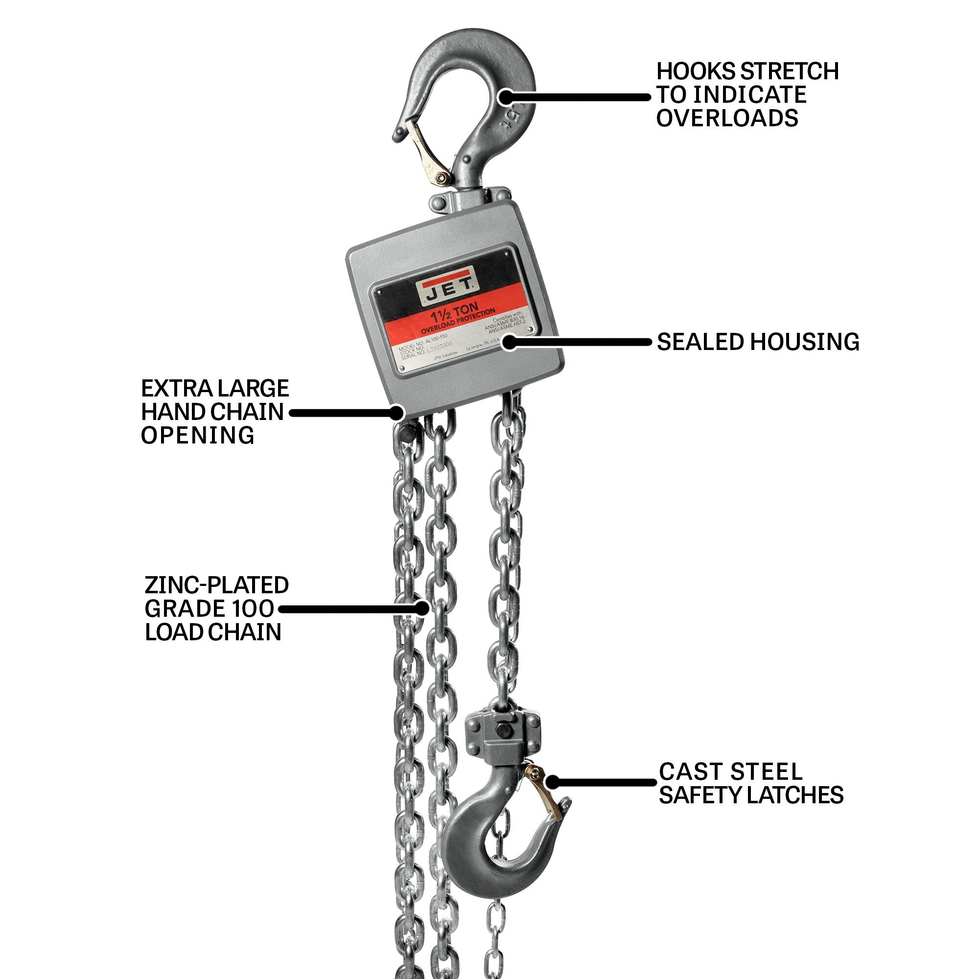 JET JT9-133123 Chain-Accessories - View #3