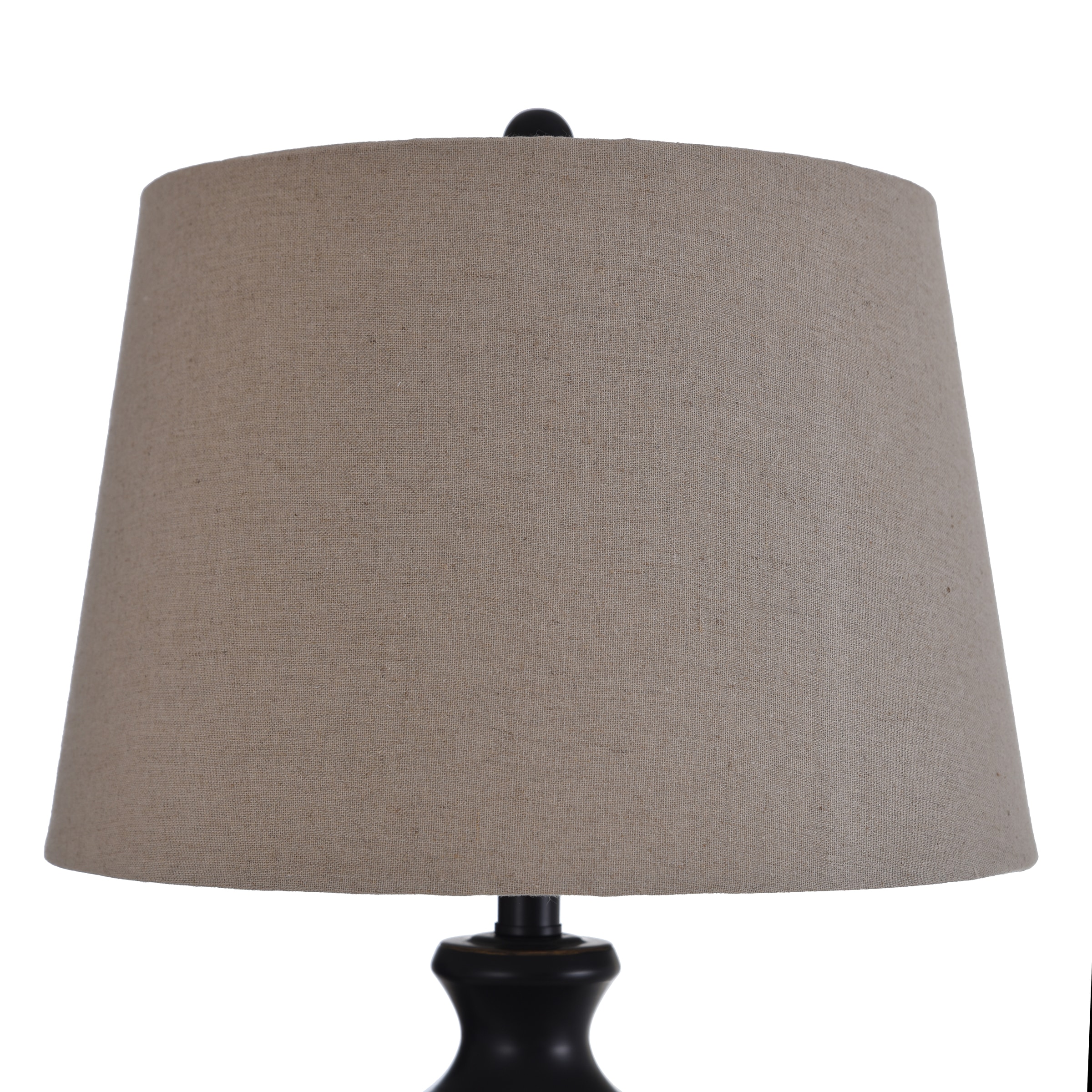 StyleCraft Home Collection 28-in Bronze 3-way Table Lamp with Fabric ...