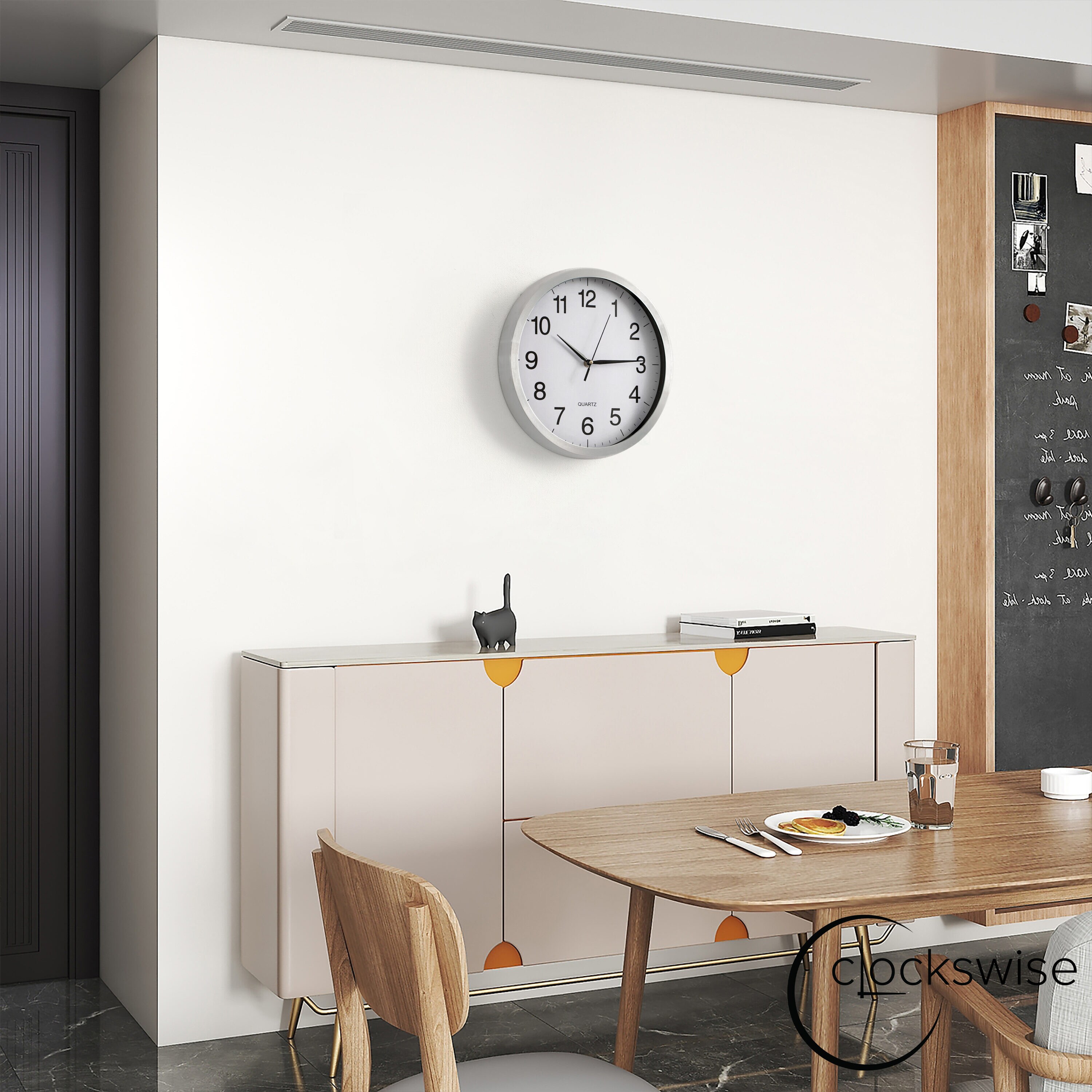 Clockswise QI004745.WT.12 Indoor-Outdoor-Clocks - View #6