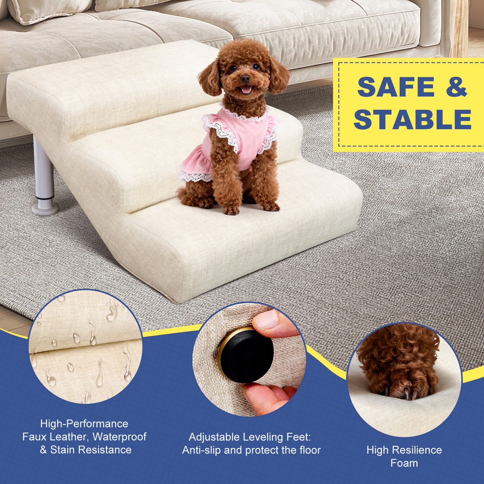 Esazn I1331790-BG-S-GY01 Pet-Steps - View #4