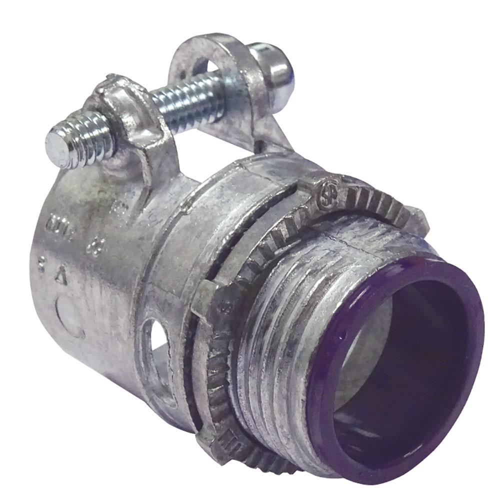 Sigma ProConnex 69408C 3/4-in Flexible / Liquid Tight Zinc Squeeze Connector Conduit Fittings 25 -Pack